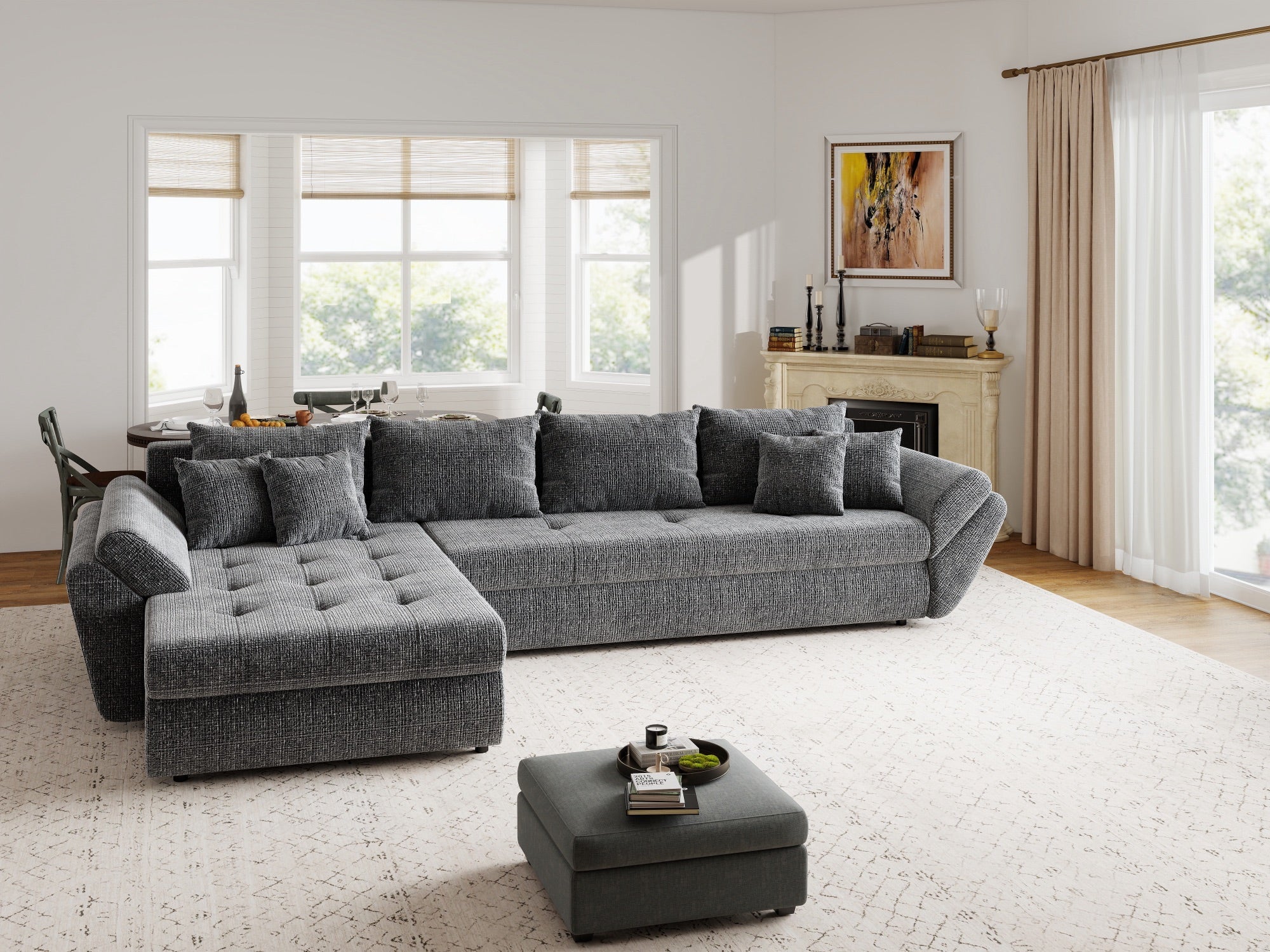 Loana XL Cremona Gri