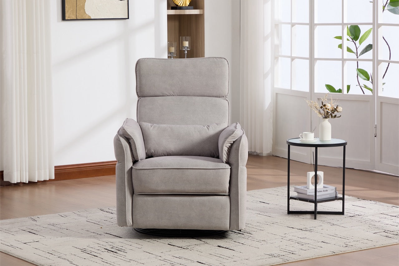 Dumonde Tavero elektromos relax fotel hintáztatással, forgatással és USB C töltéssel