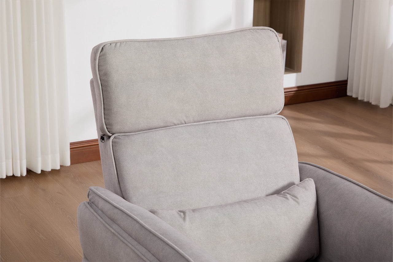 Dumonde Tavero elektromos relax fotel hintáztatással, forgatással és USB C töltéssel