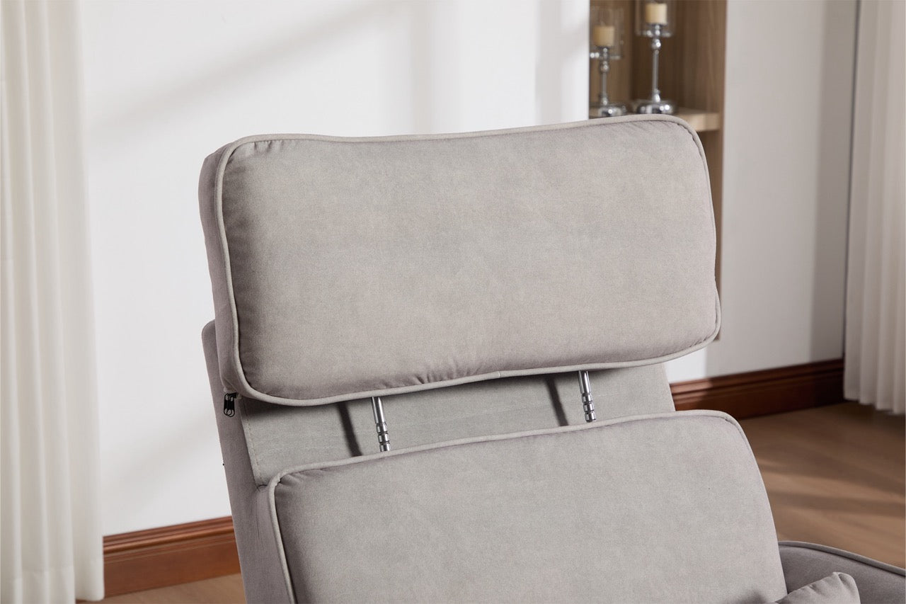 Dumonde Tavero elektromos relax fotel hintáztatással, forgatással és USB C töltéssel
