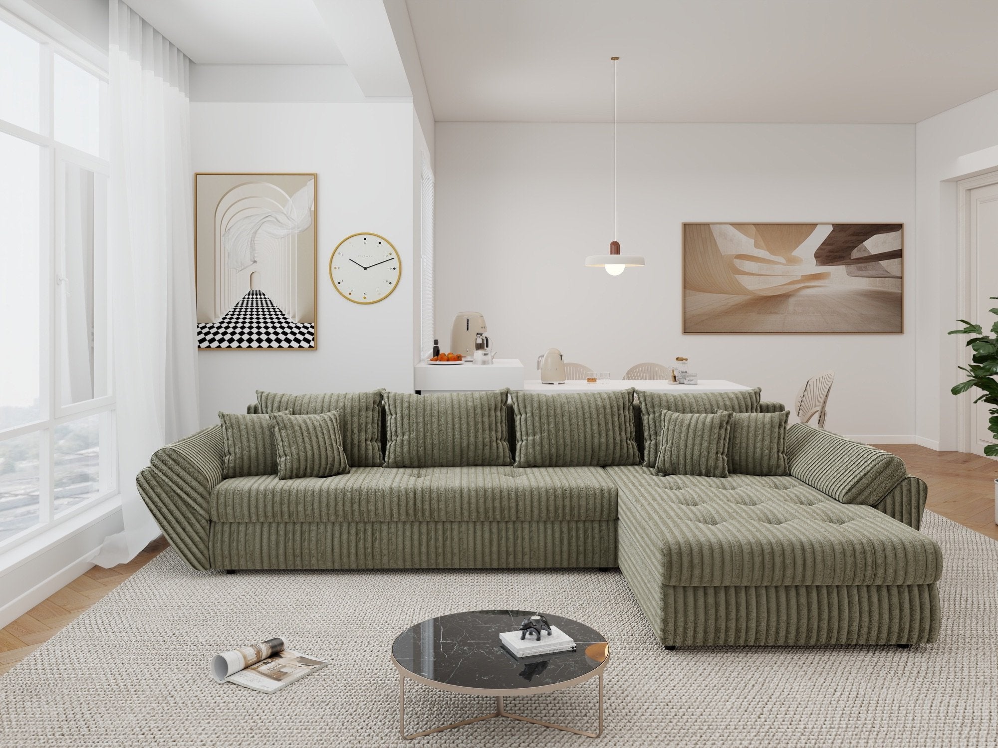 Loana XL Tilia Verde Olive II
