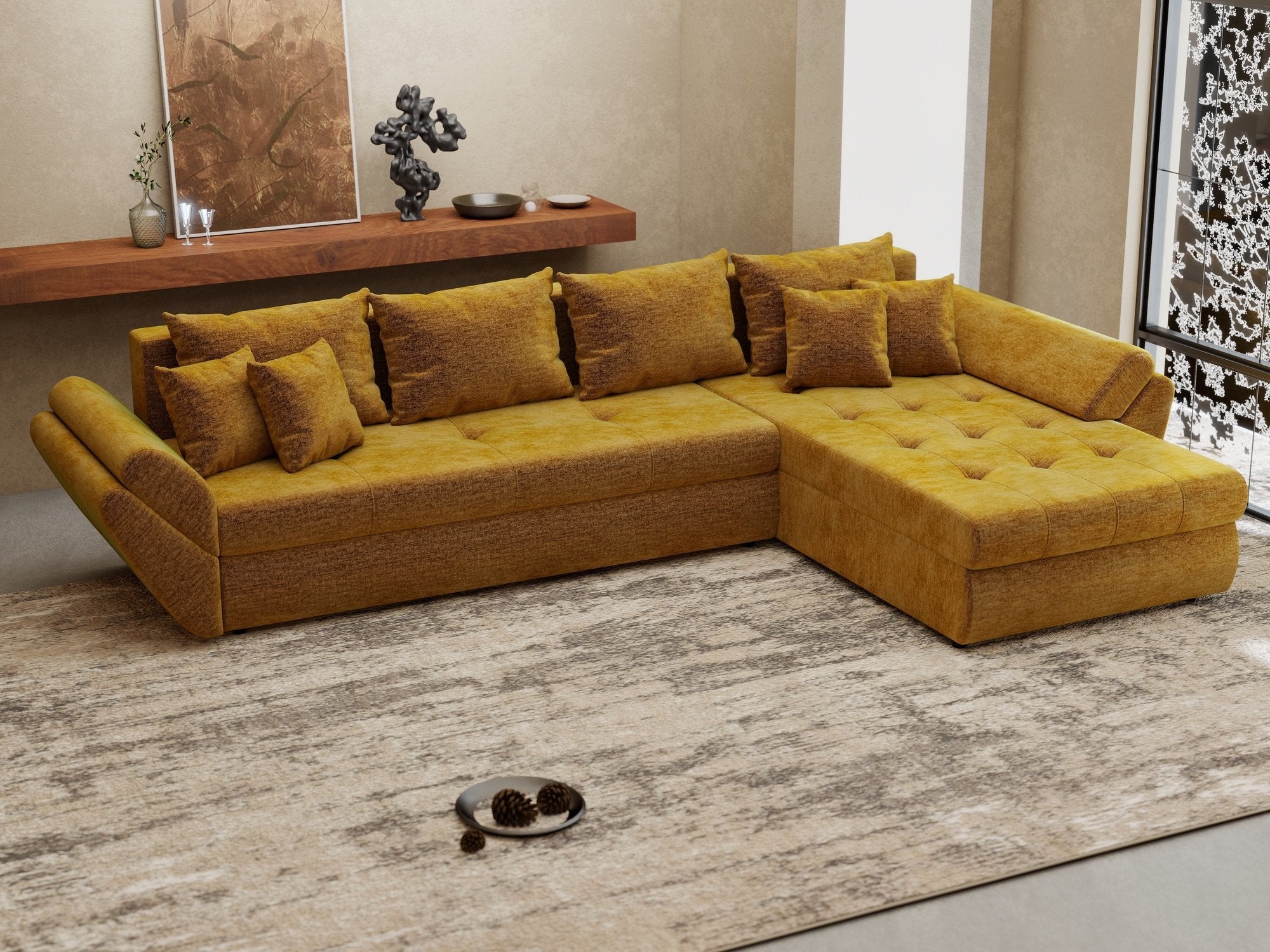 Loana XL Monolith Mustar II
