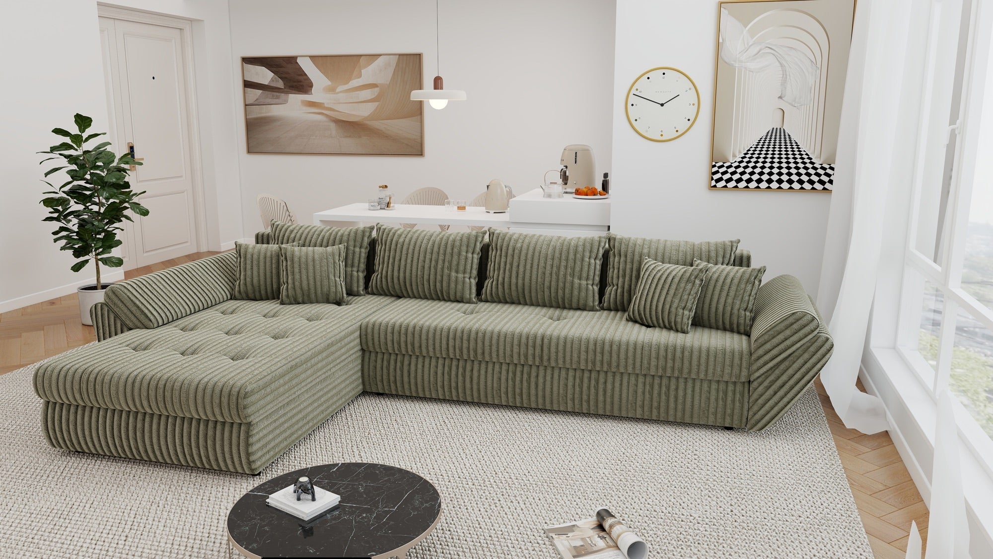 Loana XL Tilia Verde Olive