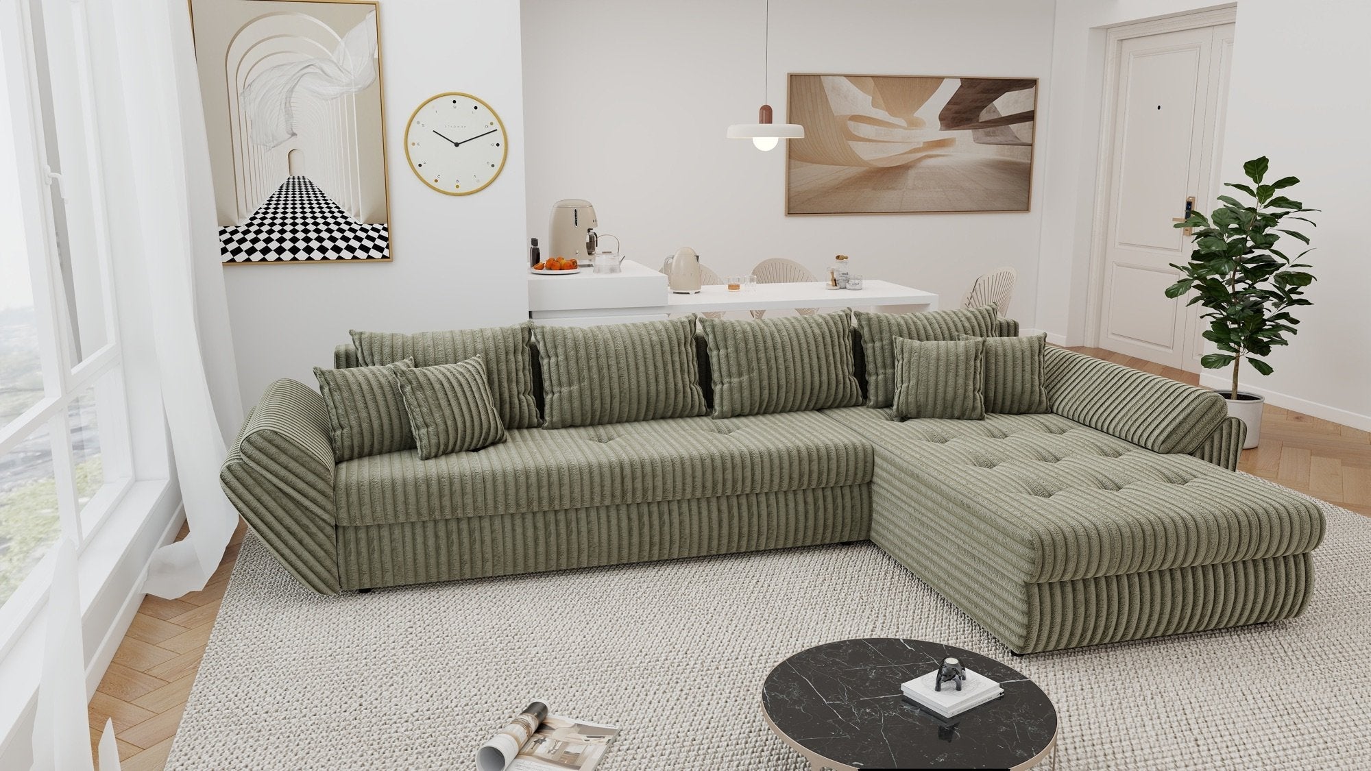 Loana XL Tilia Verde Olive II