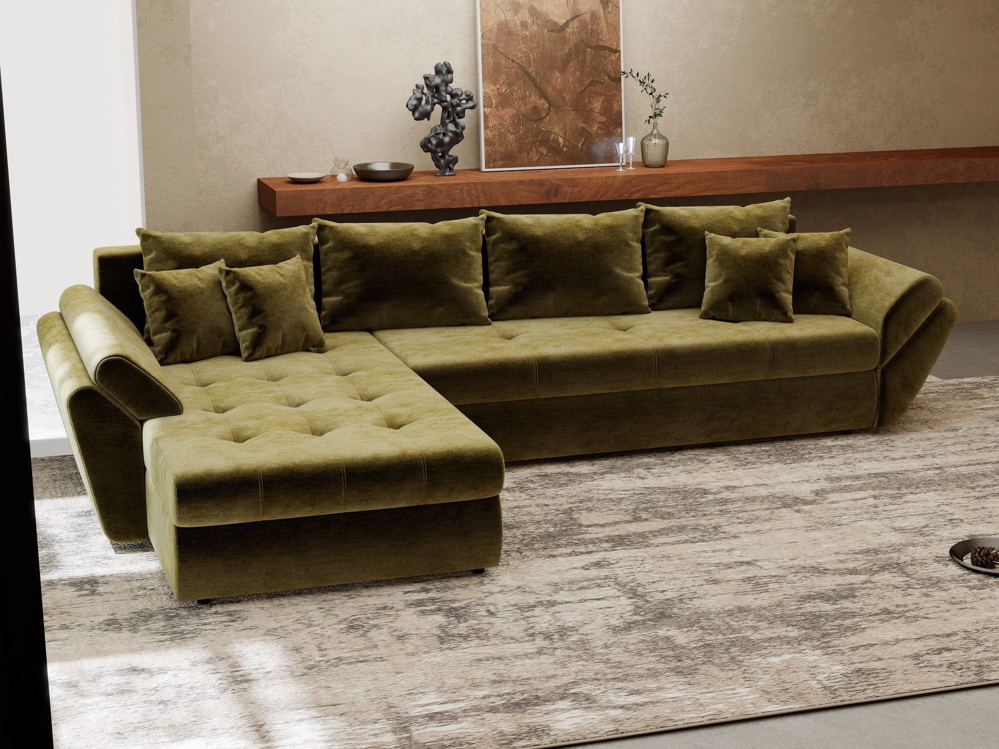 Loana XL Monolith Verde Olive