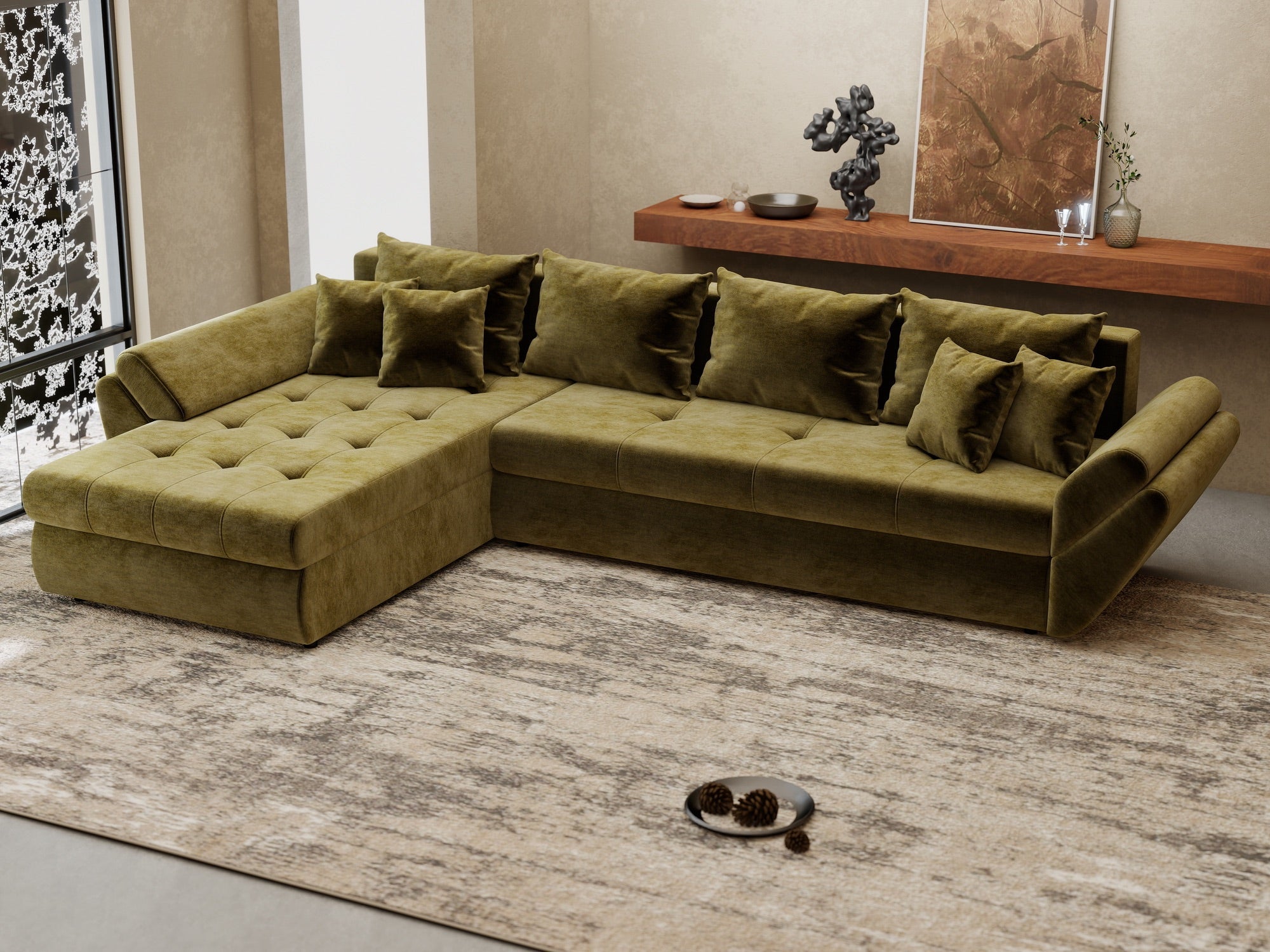 Loana XL Monolith Verde Olive