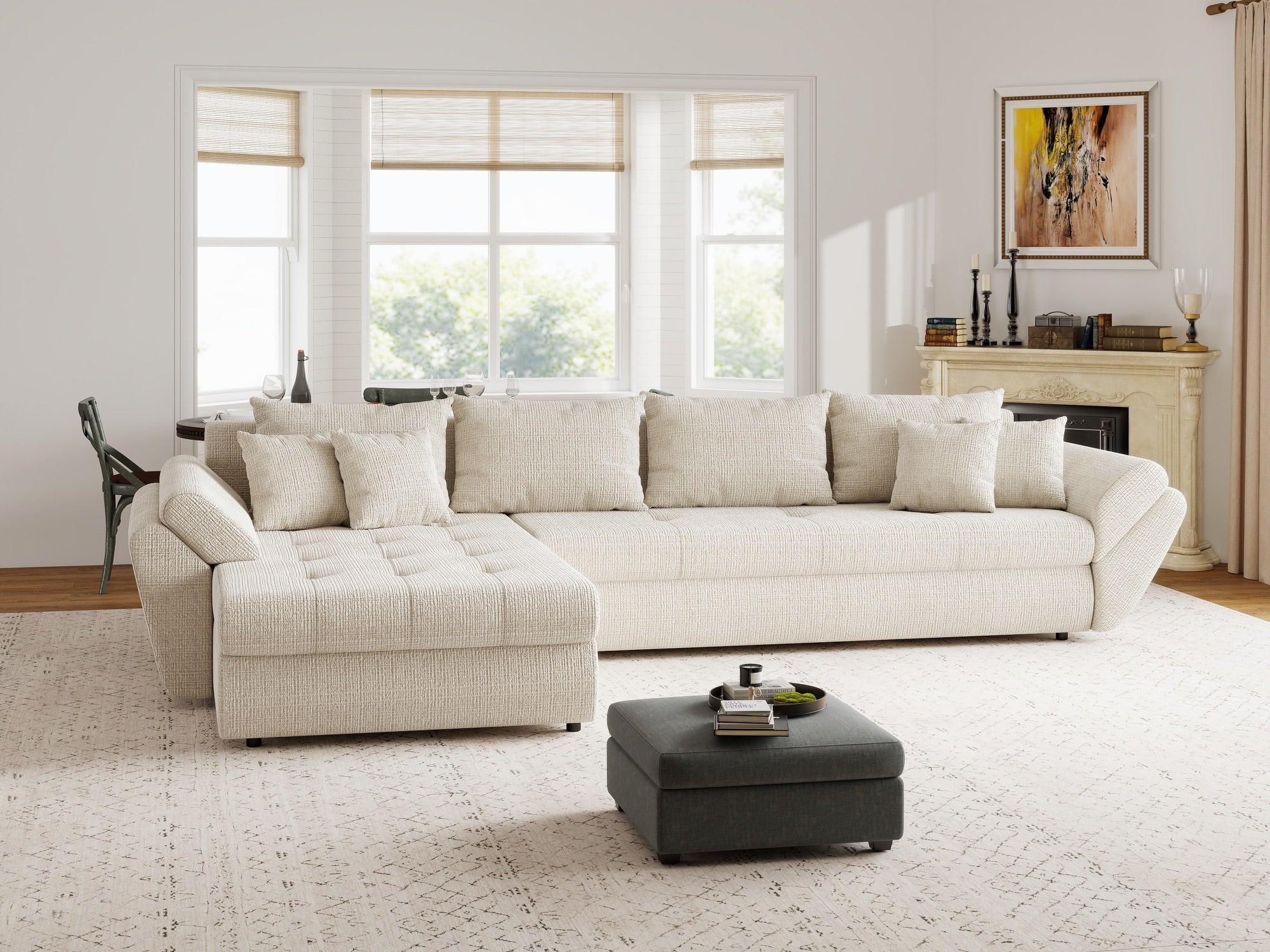 Loana XL Cremona Gri Deschis