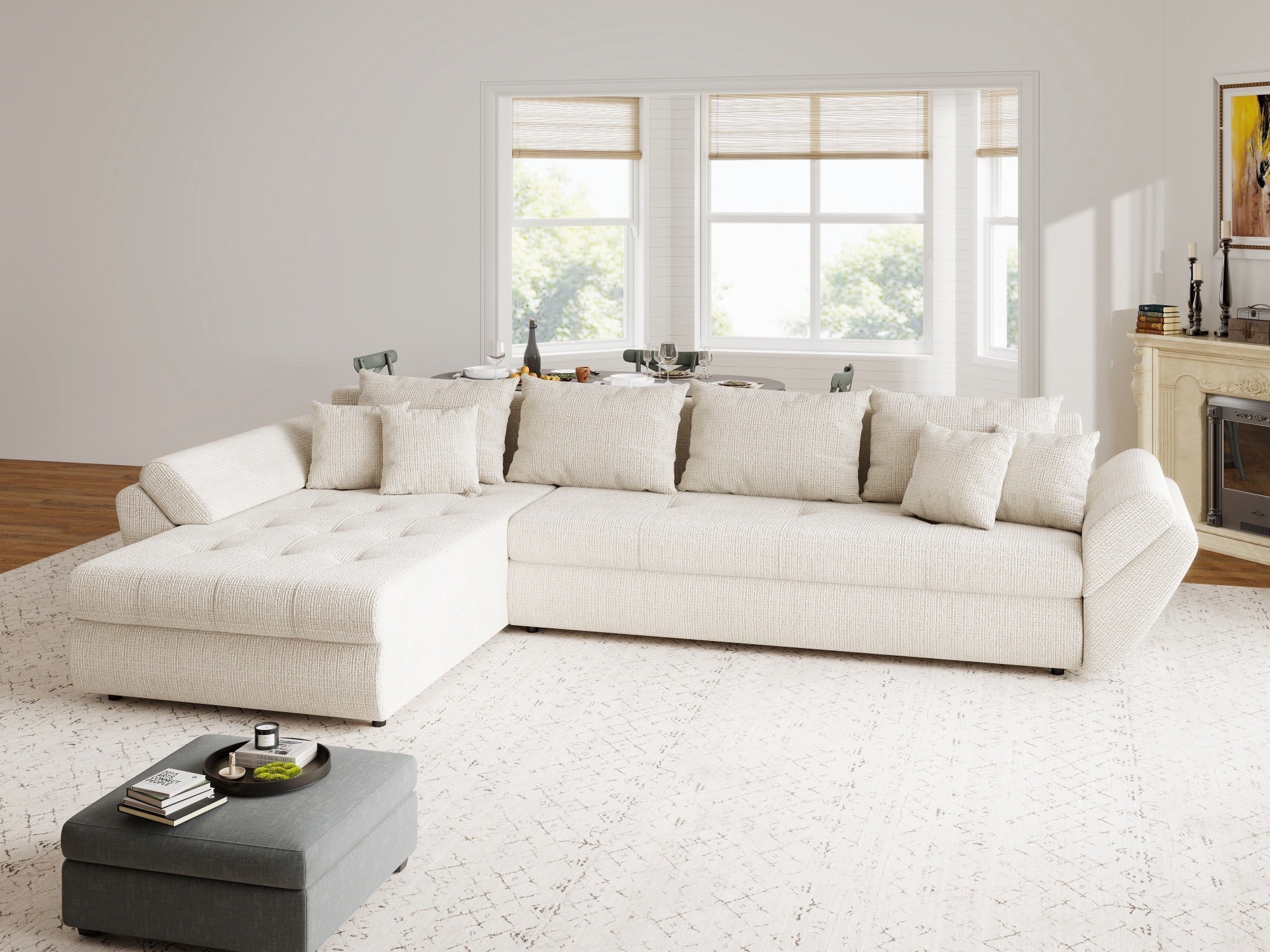 Loana XL Cremona Gri Deschis