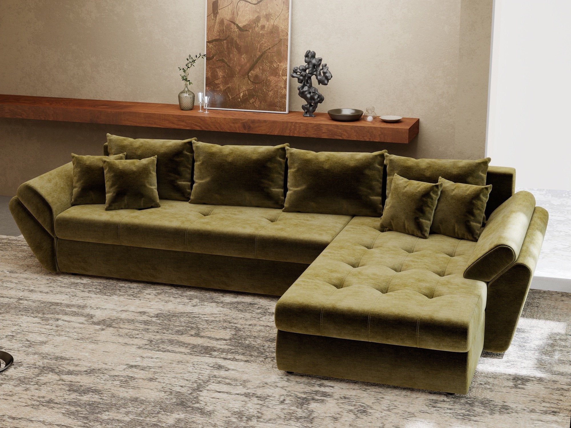 Loana XL Monolith Verde Olive II