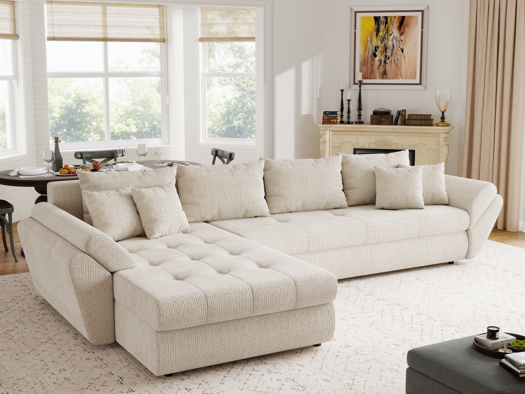 Loana XL Cremona Gri Deschis