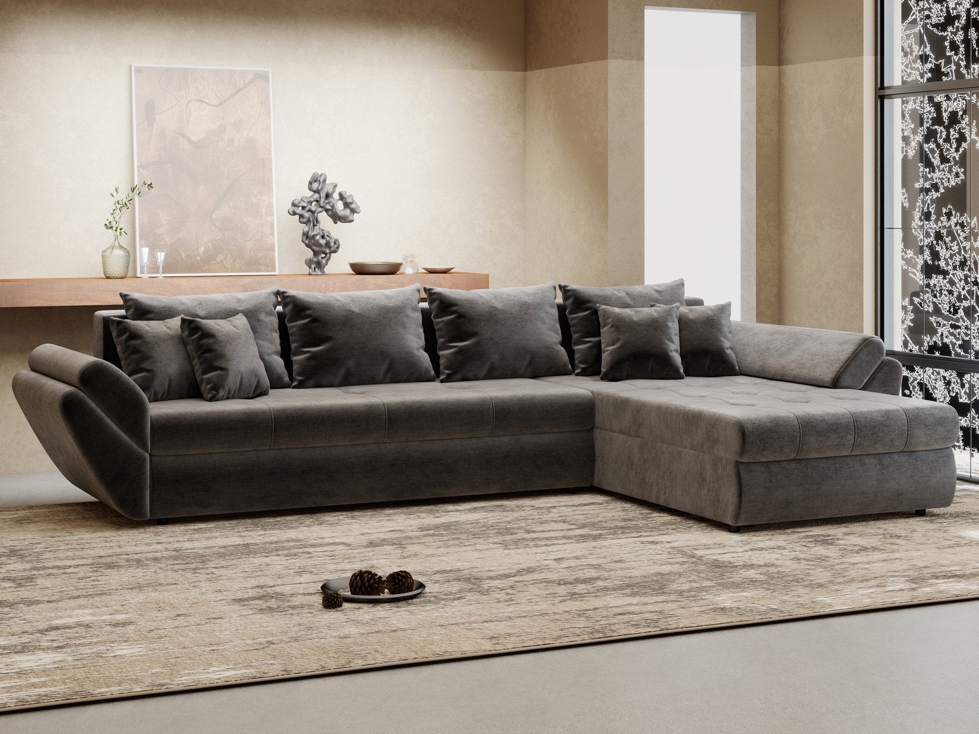 Loana XL Monolith Gri Antracit II