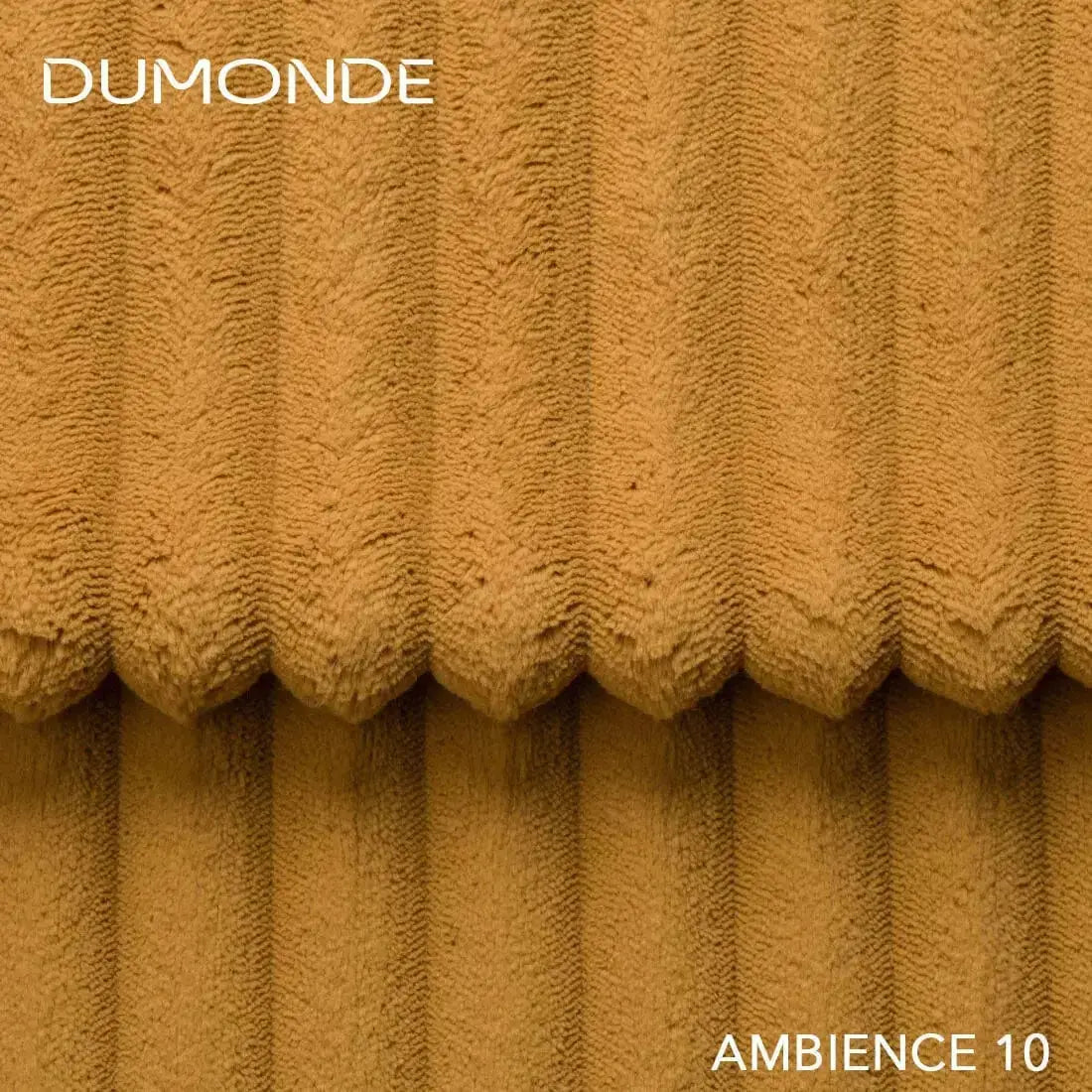 Dumonde kinyitható sarokkanapé tároló rekesszel és kényelmes, nagy sűrűségű habszivacs ülőrésszel, Loana Ambience Mustár 270x185 cm