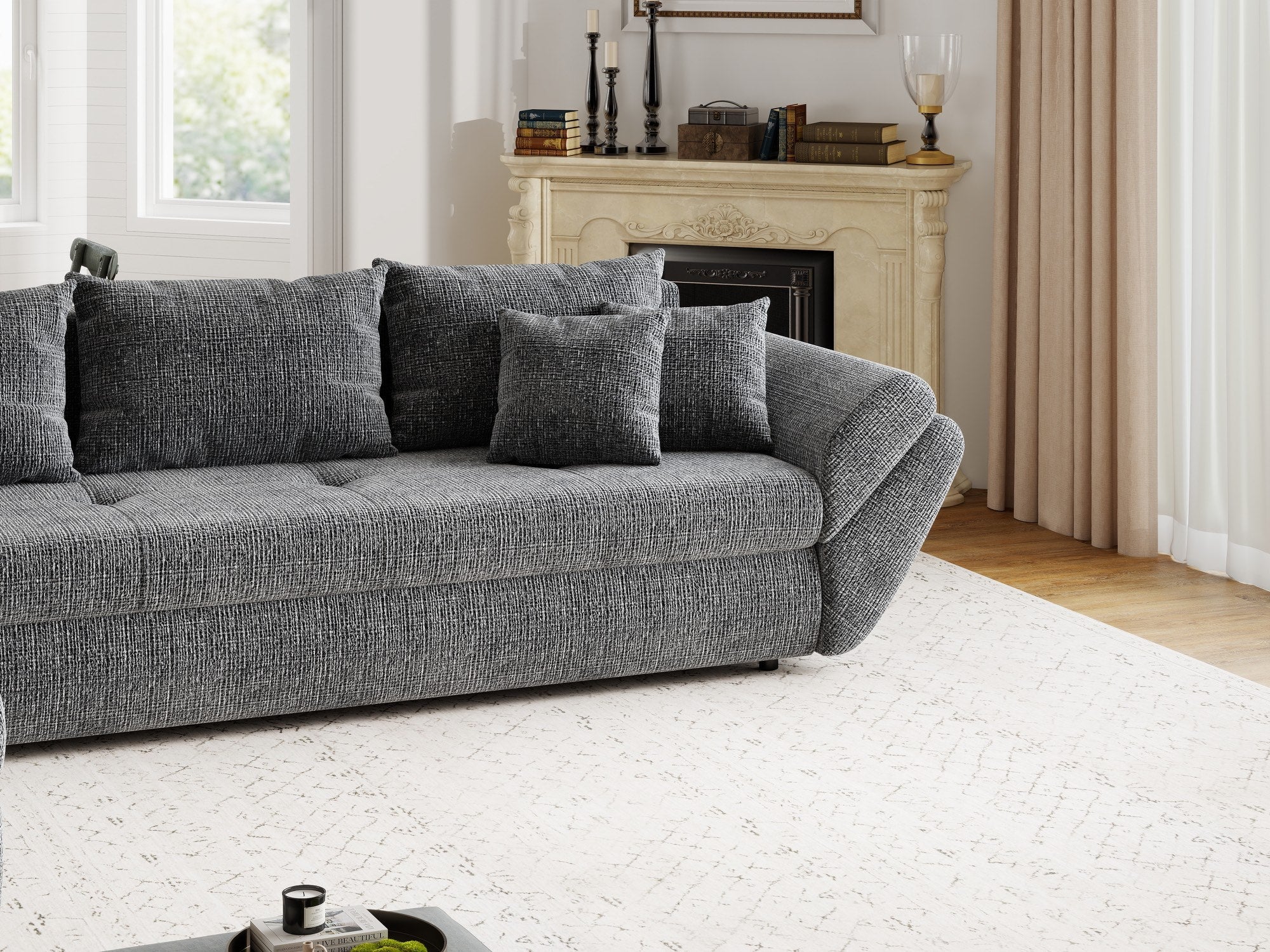 Loana XL Cremona Gri