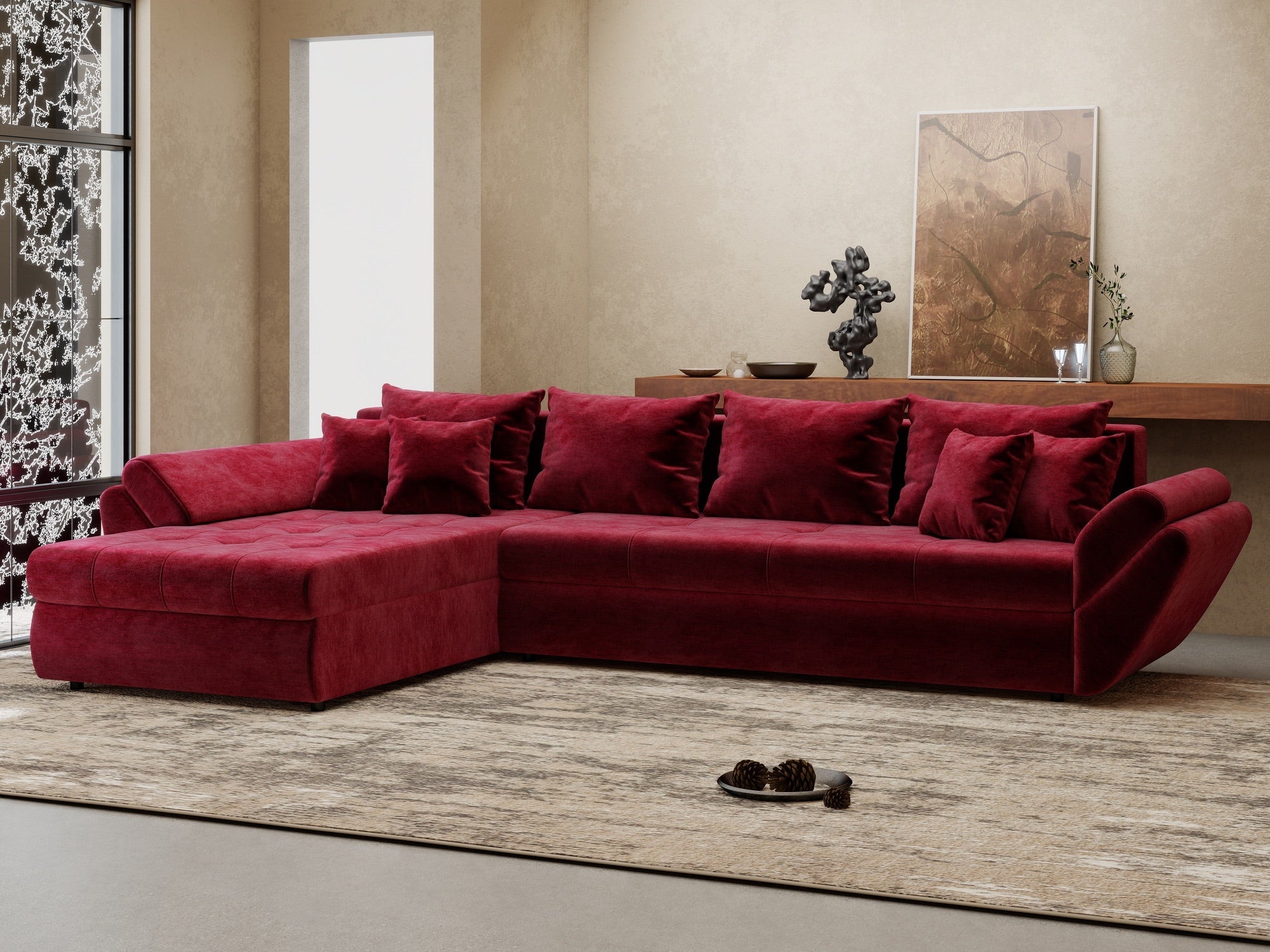 Loana XL Monolith Rosu