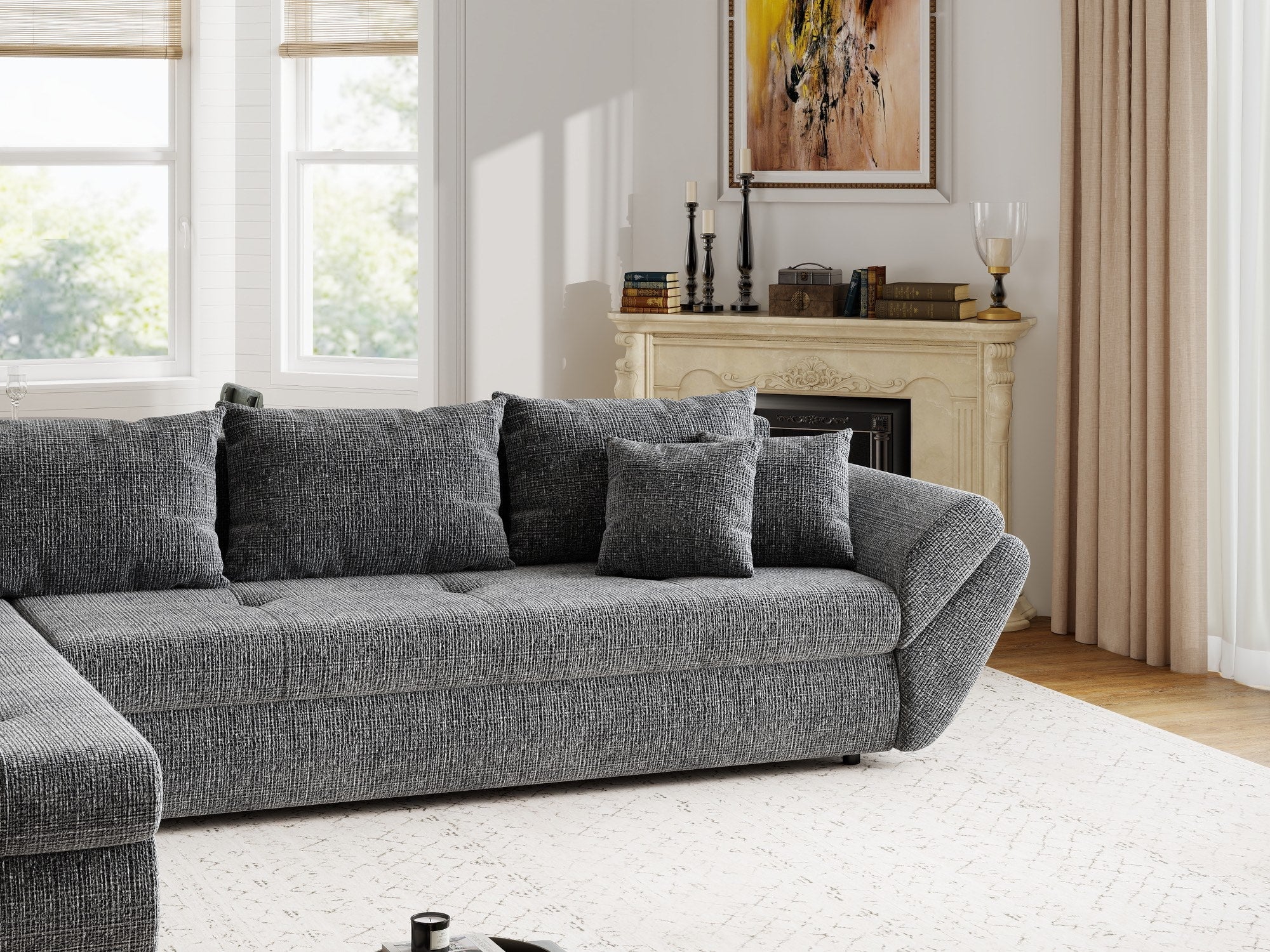 Loana XL Cremona Gri