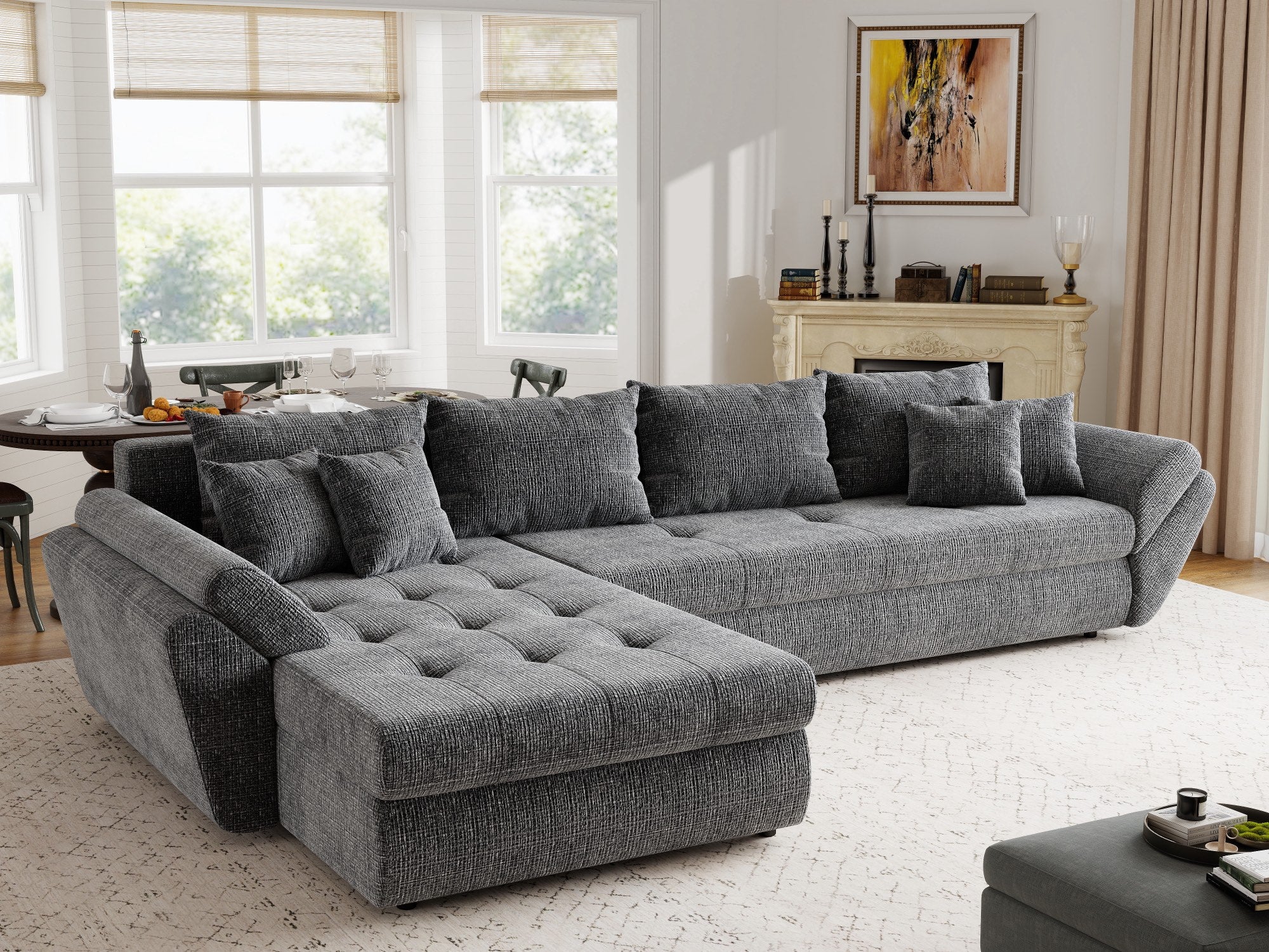 Loana XL Cremona Gri