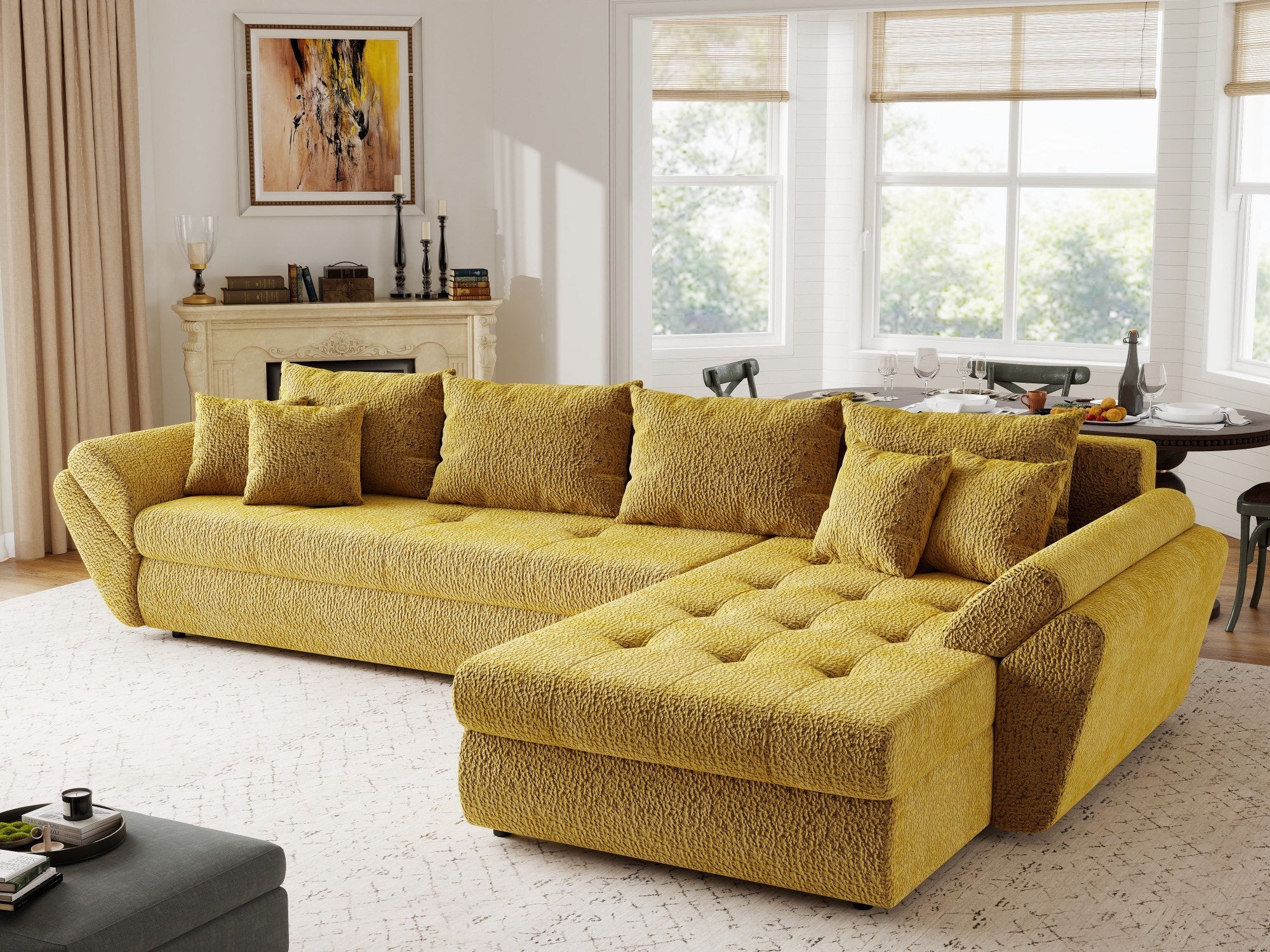 Loana XL Jaguar Galben Mustar II