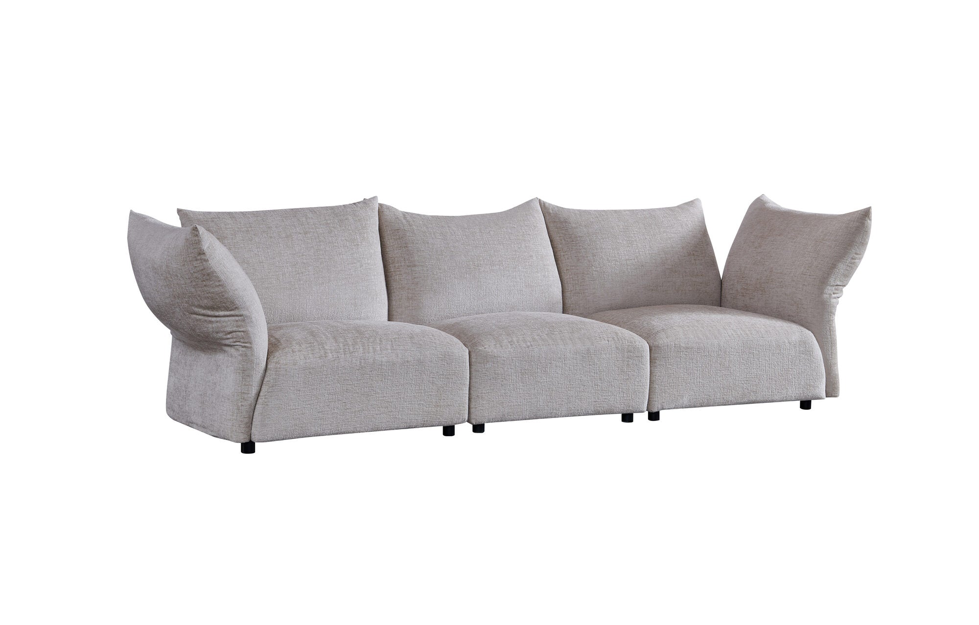 Dumonde félkör alakú kanapé kényelmes HR habszivacs ülőrésszel Vogue 460x131 cm