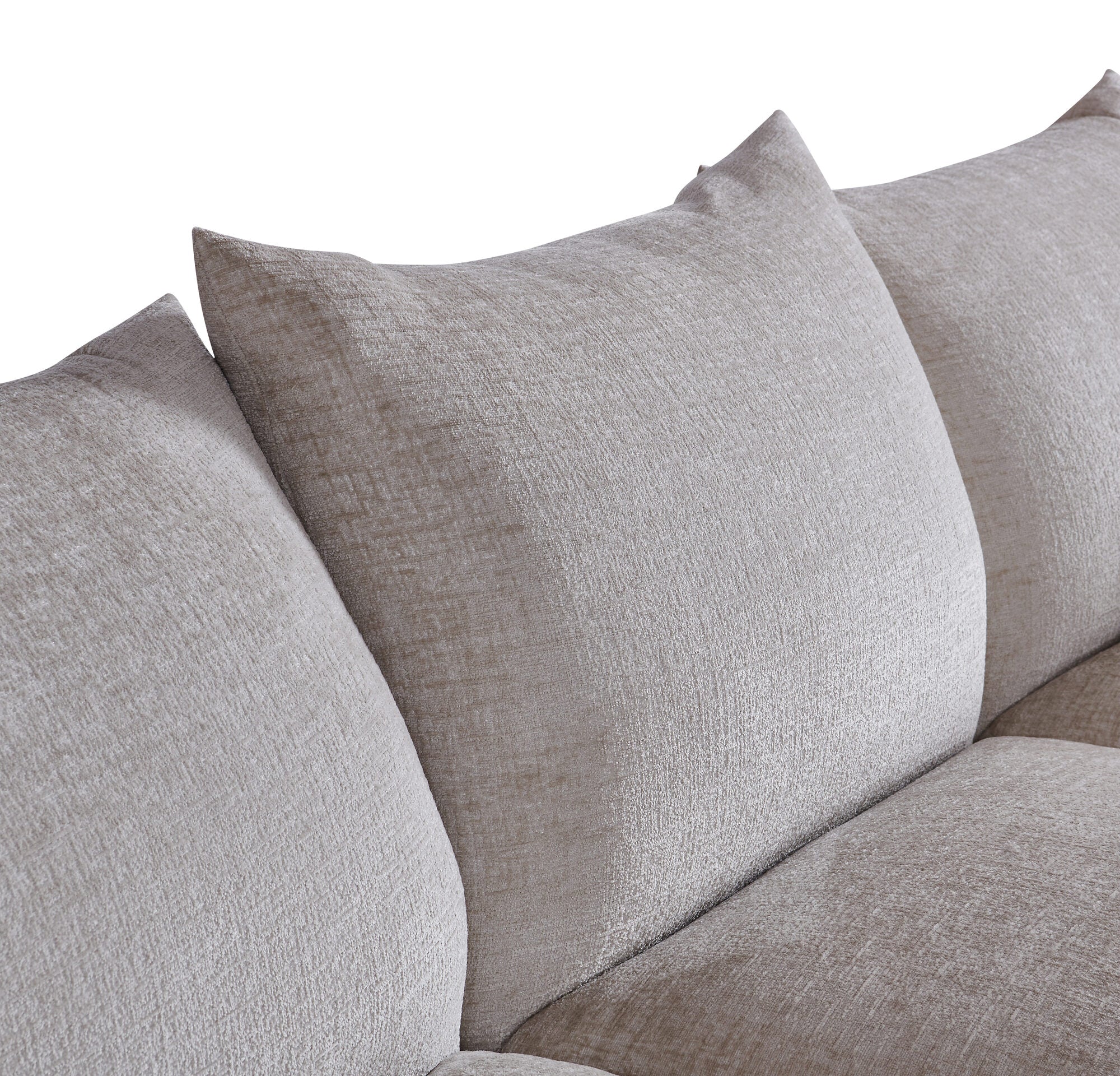 Dumonde félkör alakú kanapé kényelmes HR habszivacs ülőrésszel Vogue 460x131 cm