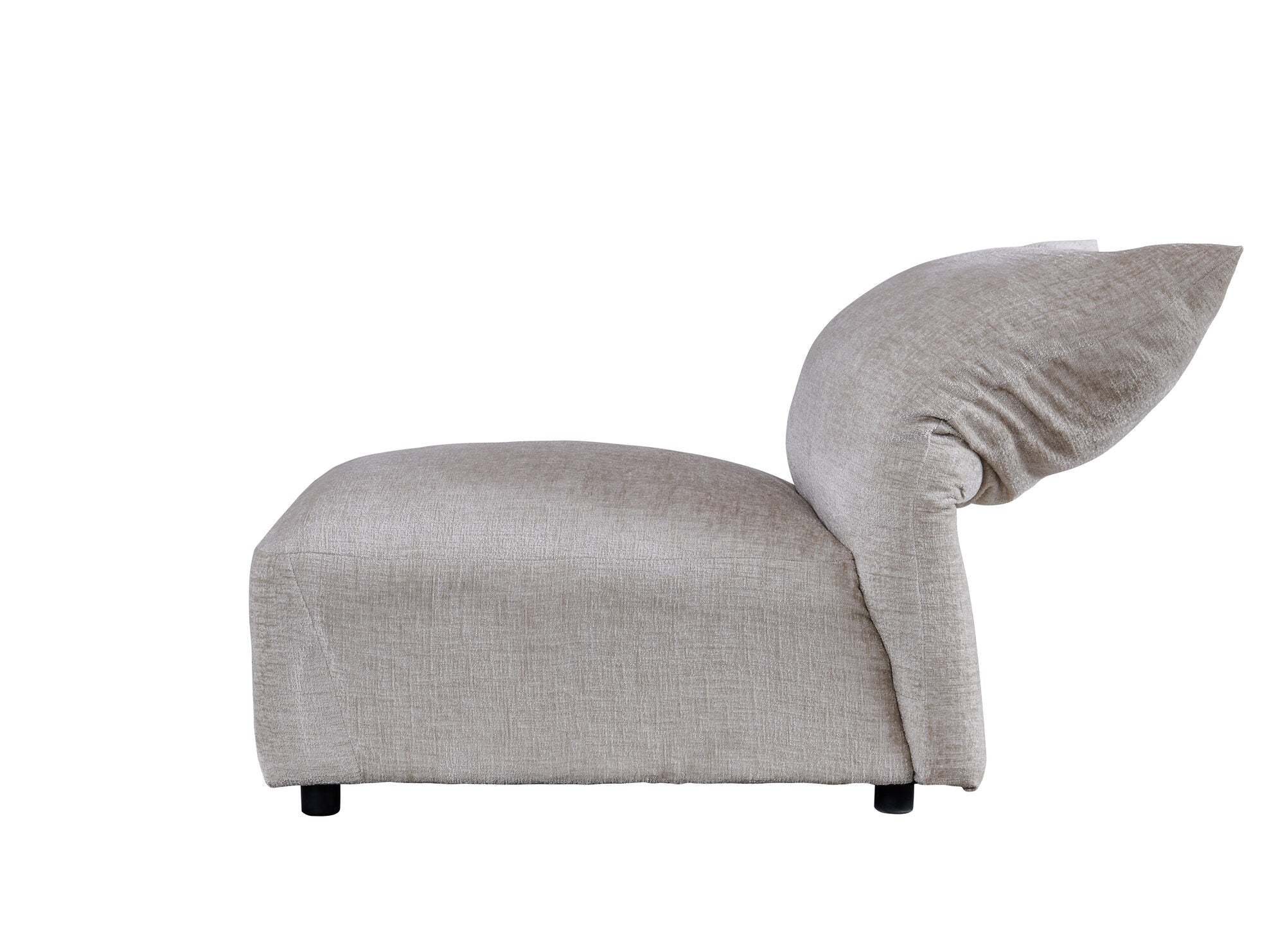 Dumonde félkör alakú kanapé kényelmes HR habszivacs ülőrésszel Vogue 460x131 cm