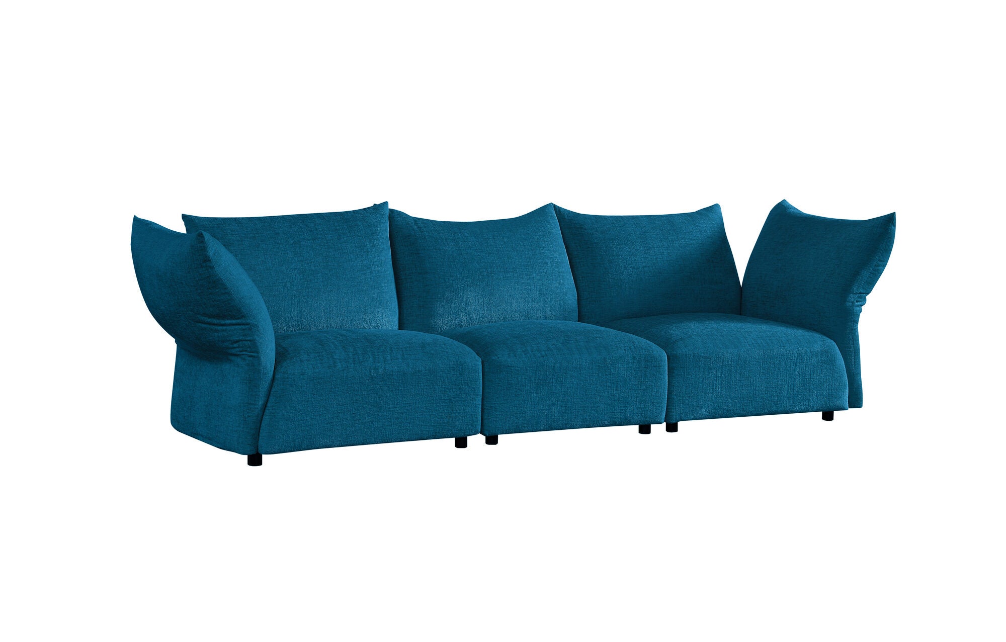 Dumonde félkör alakú kanapé kényelmes HR habszivacs ülőrésszel, Vogue 460x131 cm