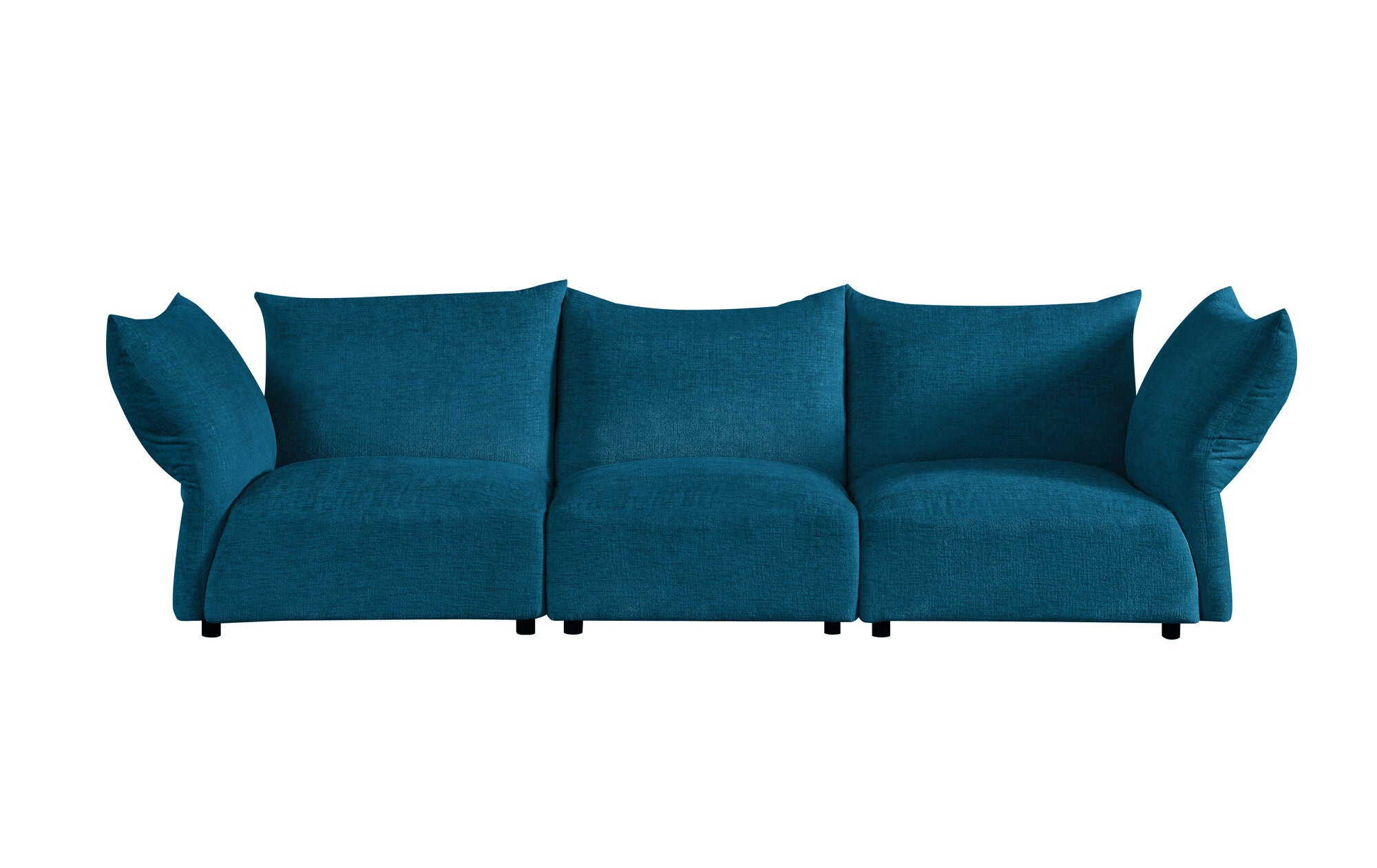 Dumonde félkör alakú kanapé kényelmes HR habszivacs ülőrésszel, Vogue 460x131 cm