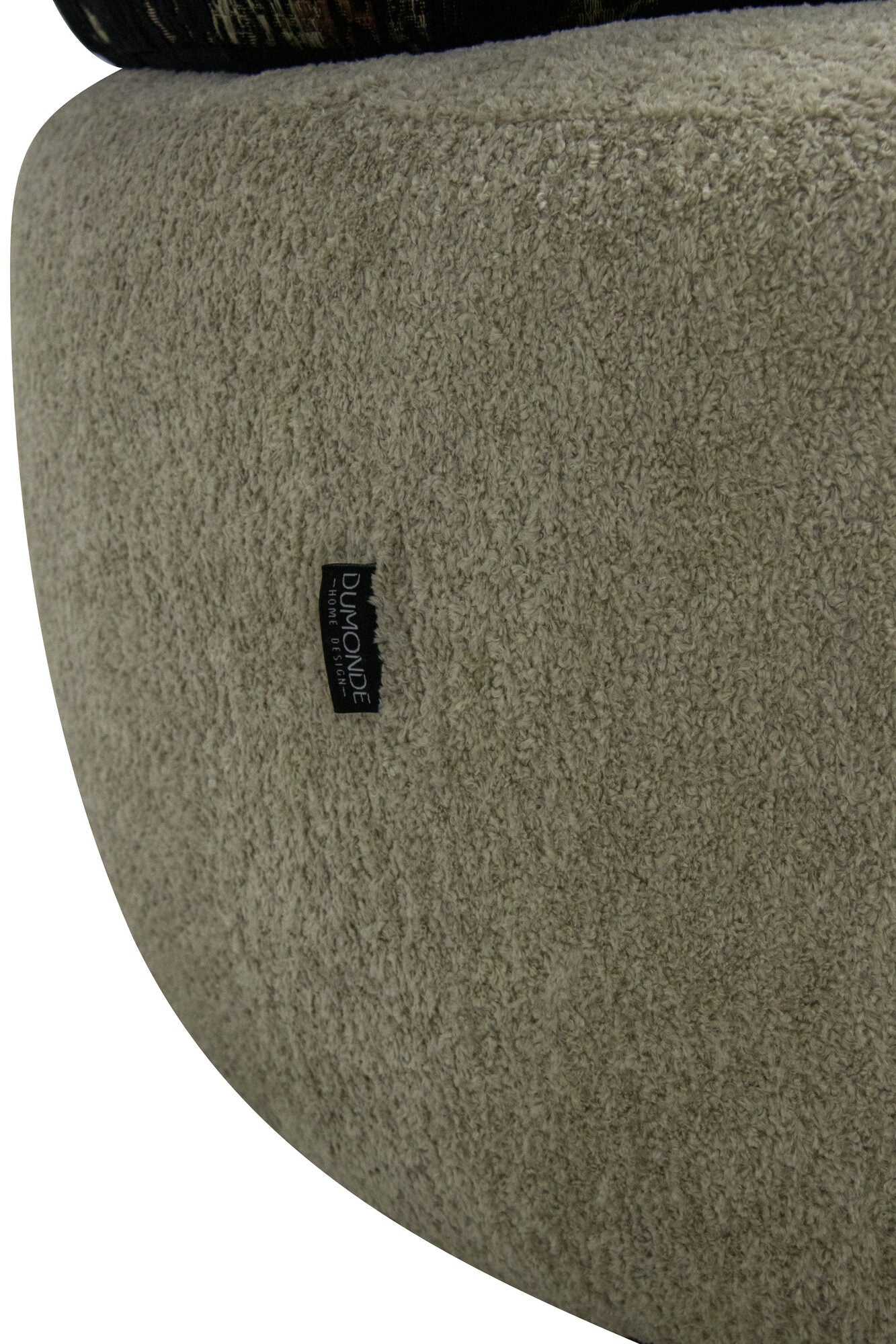 Dumonde félkör alakú kanapé kényelmes HR Ambra hab ülőfelülettel 390x150 cm