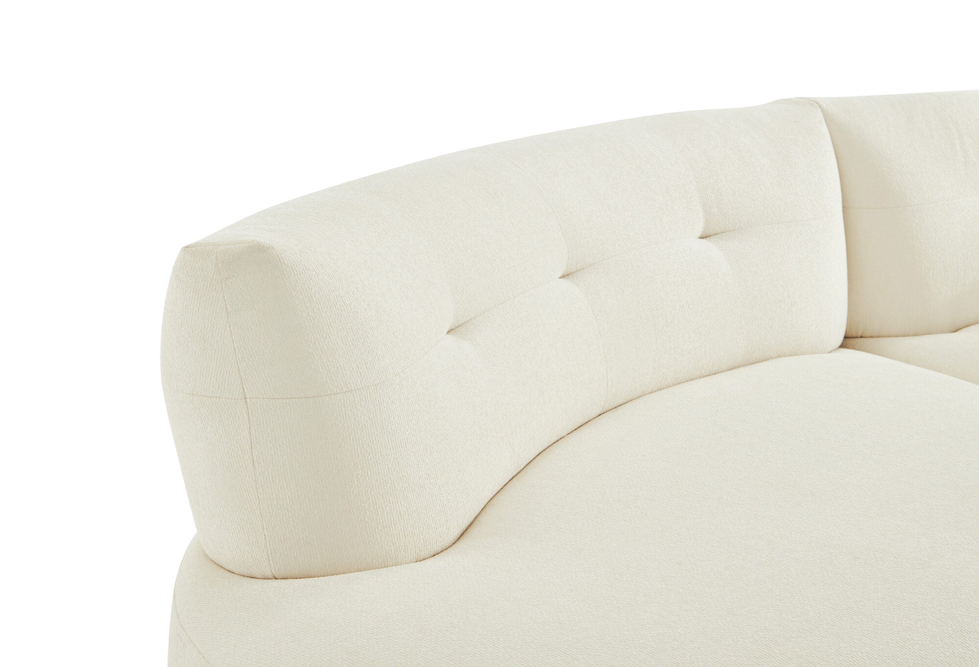 Démonde félköríves kanapé HR habból készült kényelmes ülőfelülettel, Vineto 280x140 cm