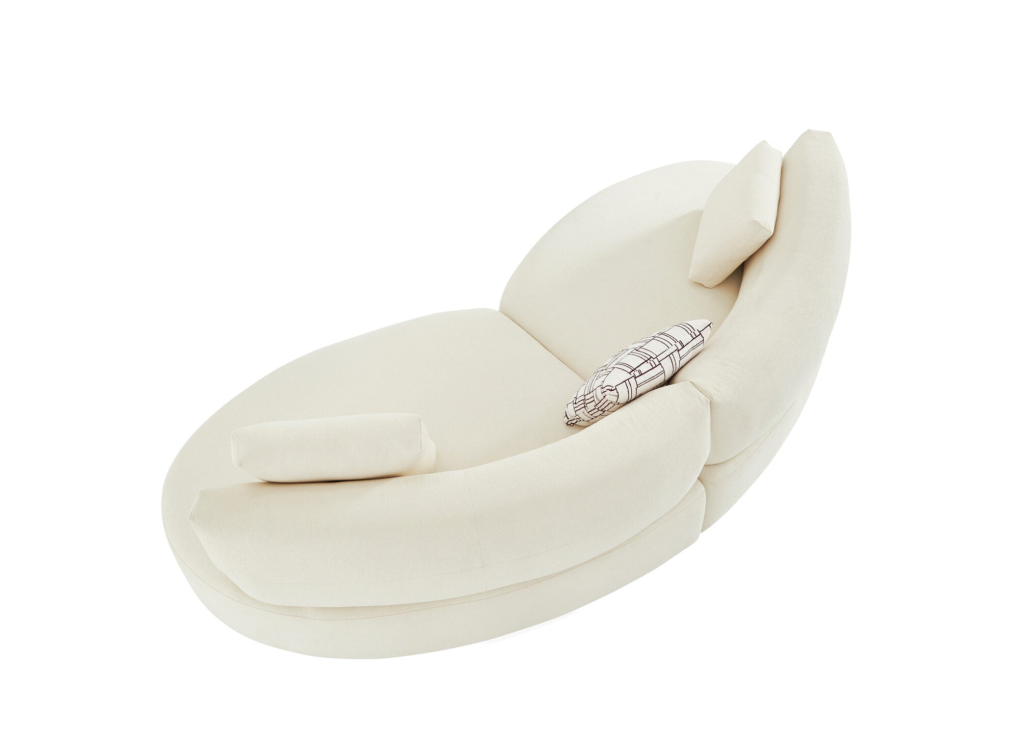 Démonde félköríves kanapé HR habból készült kényelmes ülőfelülettel, Vineto 280x140 cm