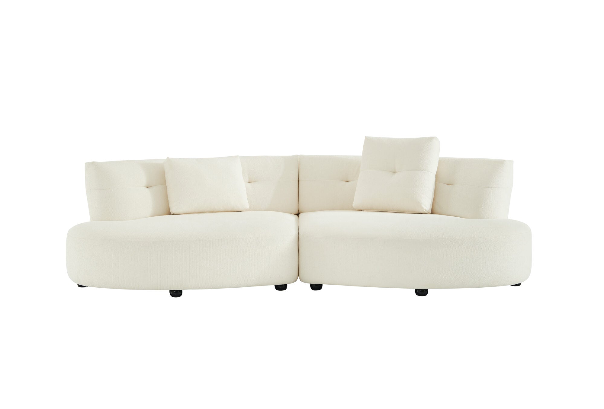 Démonde félköríves kanapé HR habból készült kényelmes ülőfelülettel, Vineto 280x140 cm