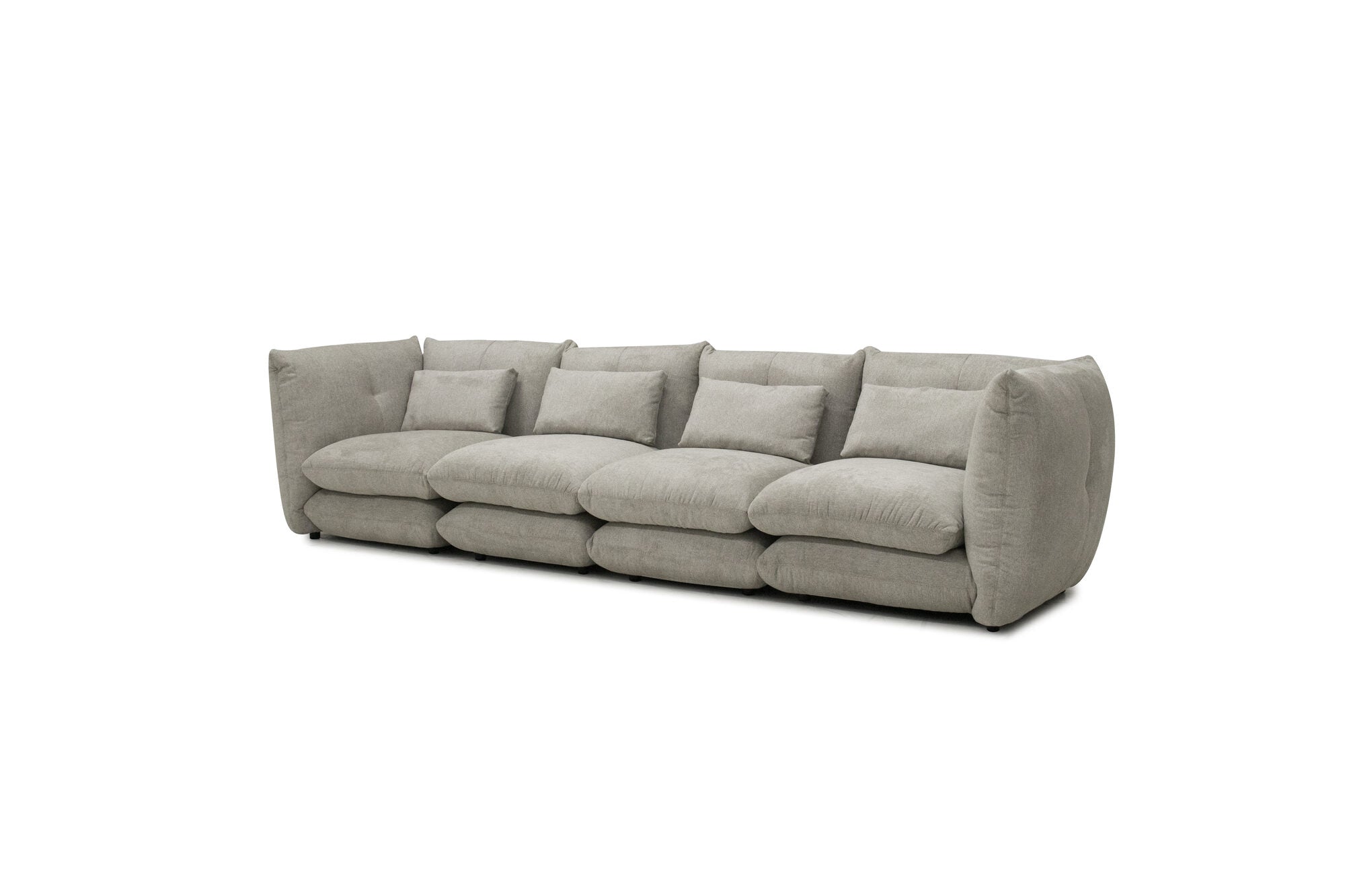 Dumonde kanapé kényelmes, nagy sűrűségű hab ülőrésszel Vincenzo 372x110 cm