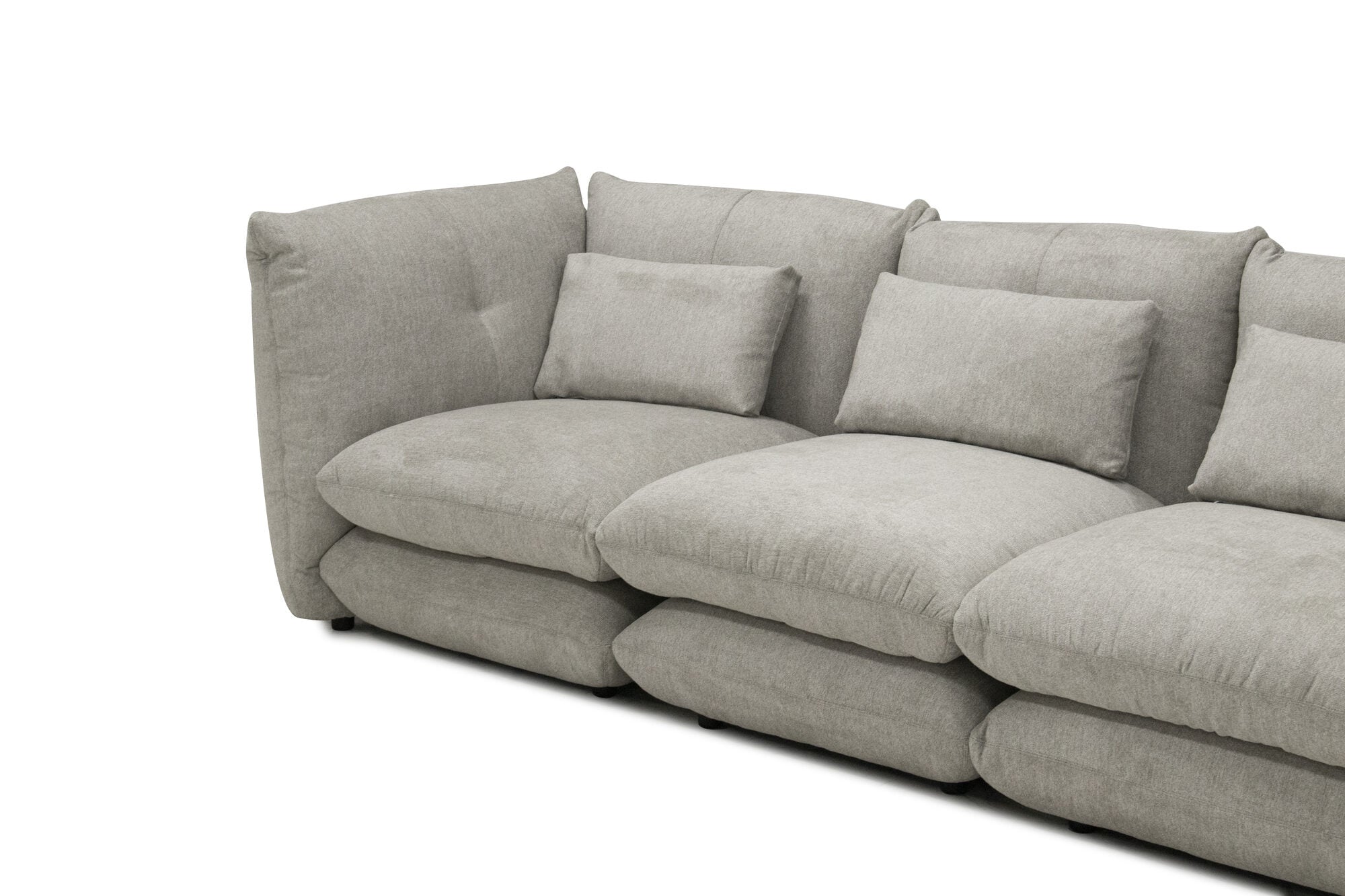 Dumonde kanapé kényelmes, nagy sűrűségű hab ülőrésszel Vincenzo 372x110 cm