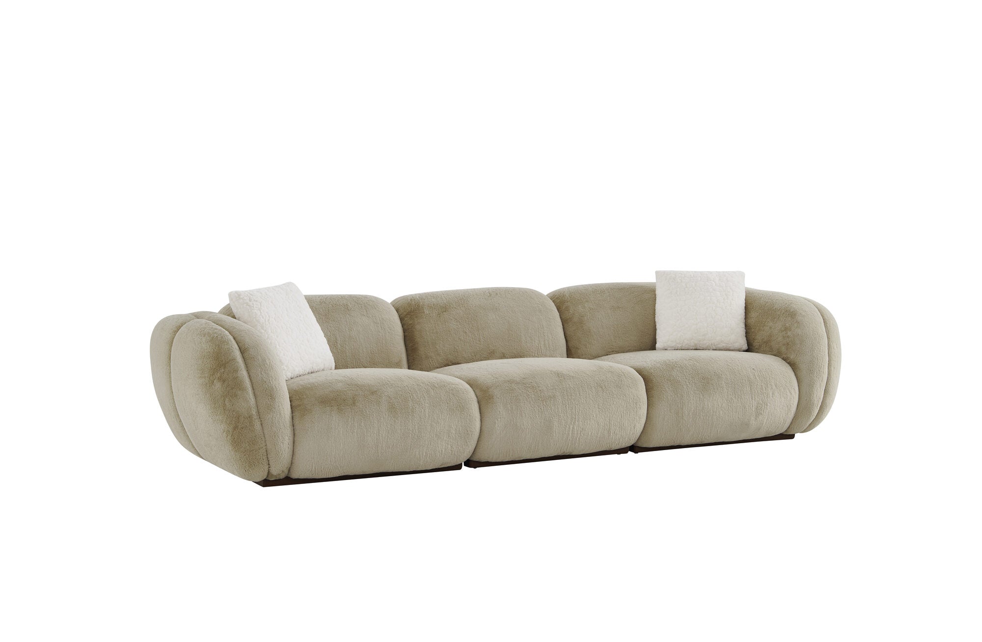 Dumonde kanapé kényelmes, nagy sűrűségű Eternity habszivacs üléssel, 318x112 cm