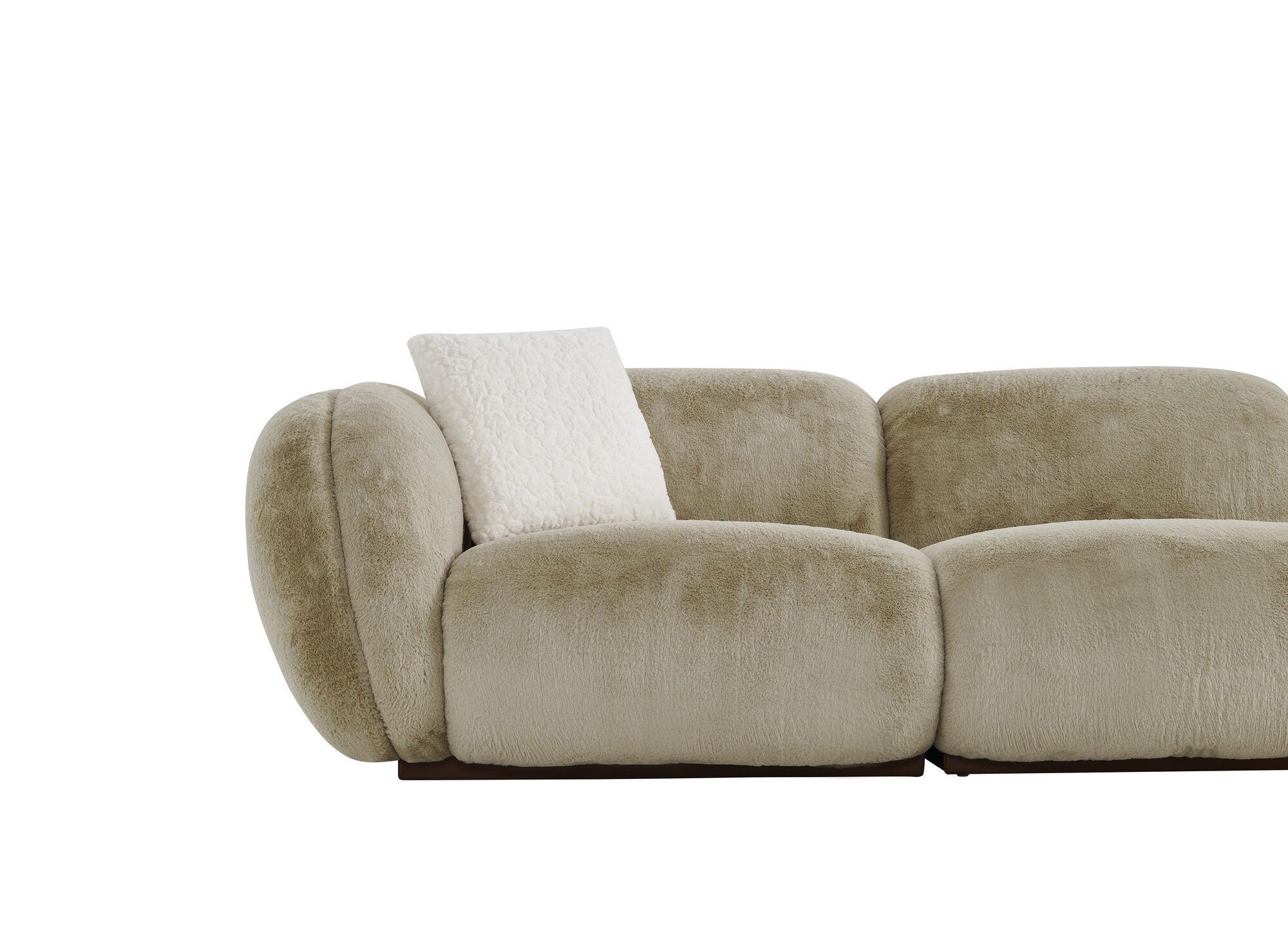 Dumonde kanapé kényelmes, nagy sűrűségű Eternity habszivacs üléssel, 318x112 cm