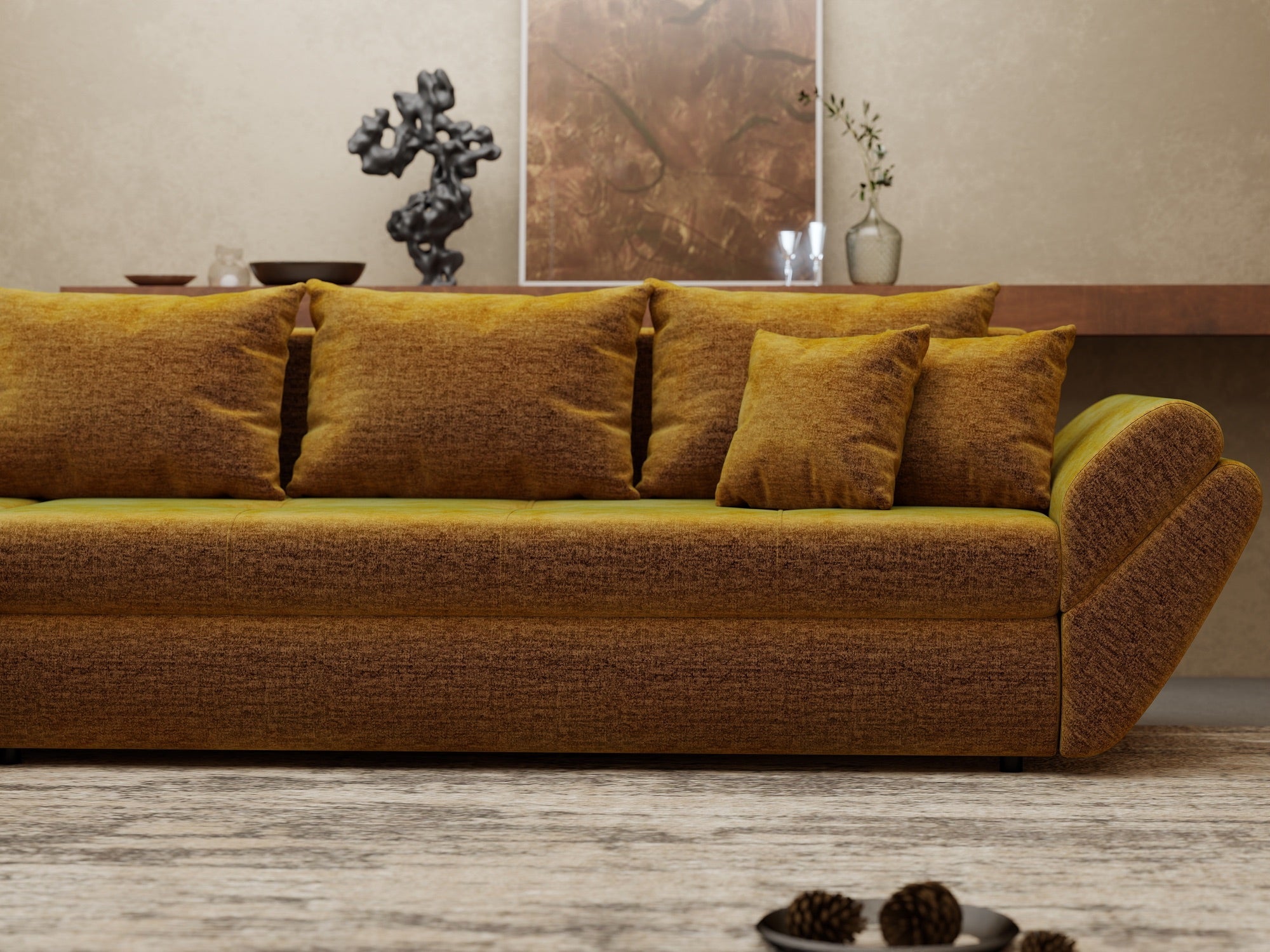 Loana XL Monolith Mustar