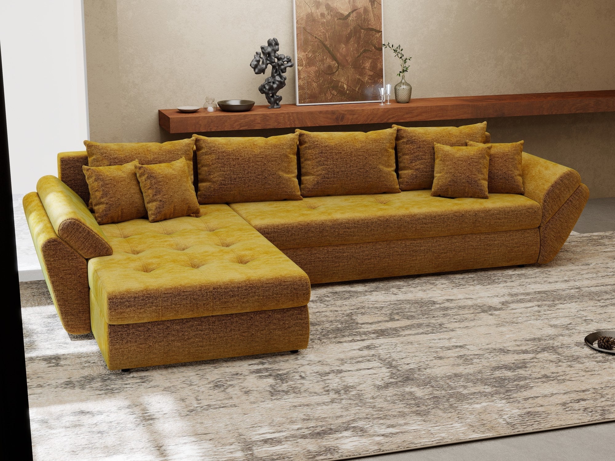 Loana XL Monolith Mustar