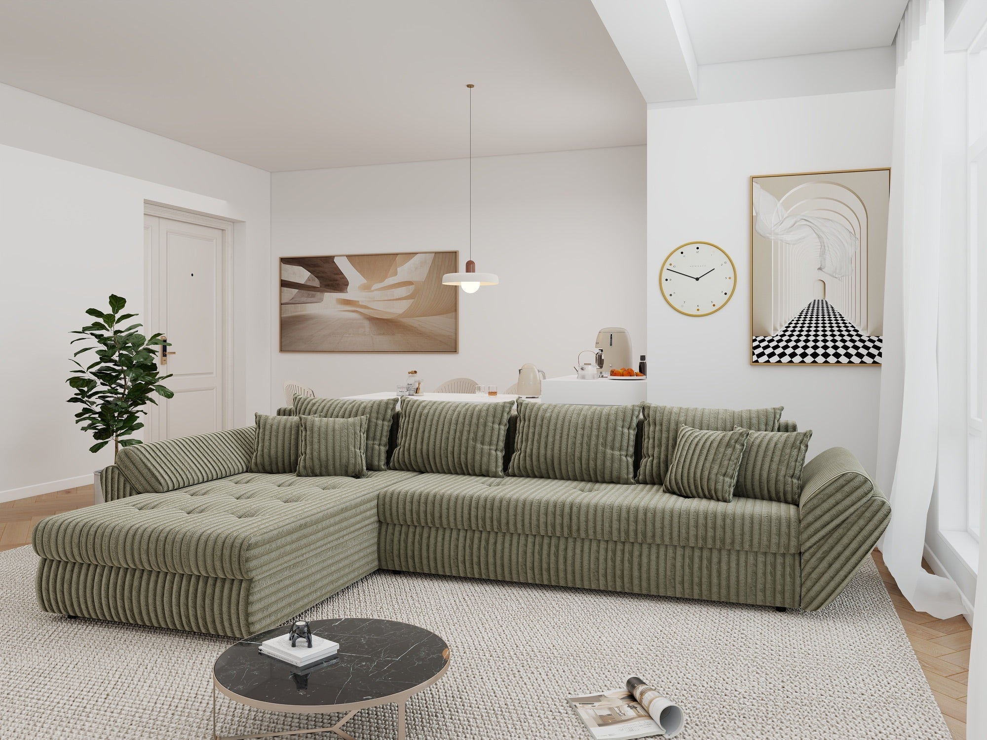 Loana XL Tilia Verde Olive