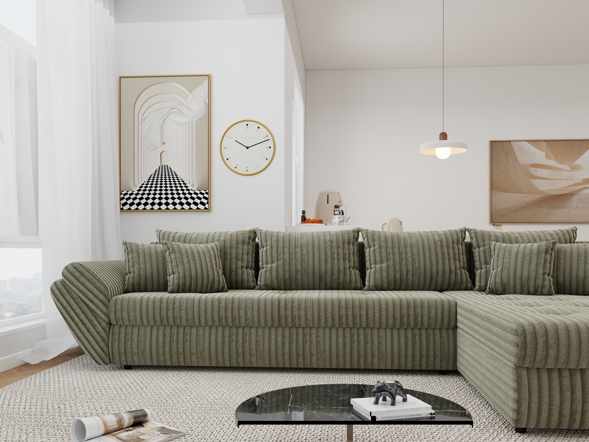 Loana XL Tilia Verde Olive II