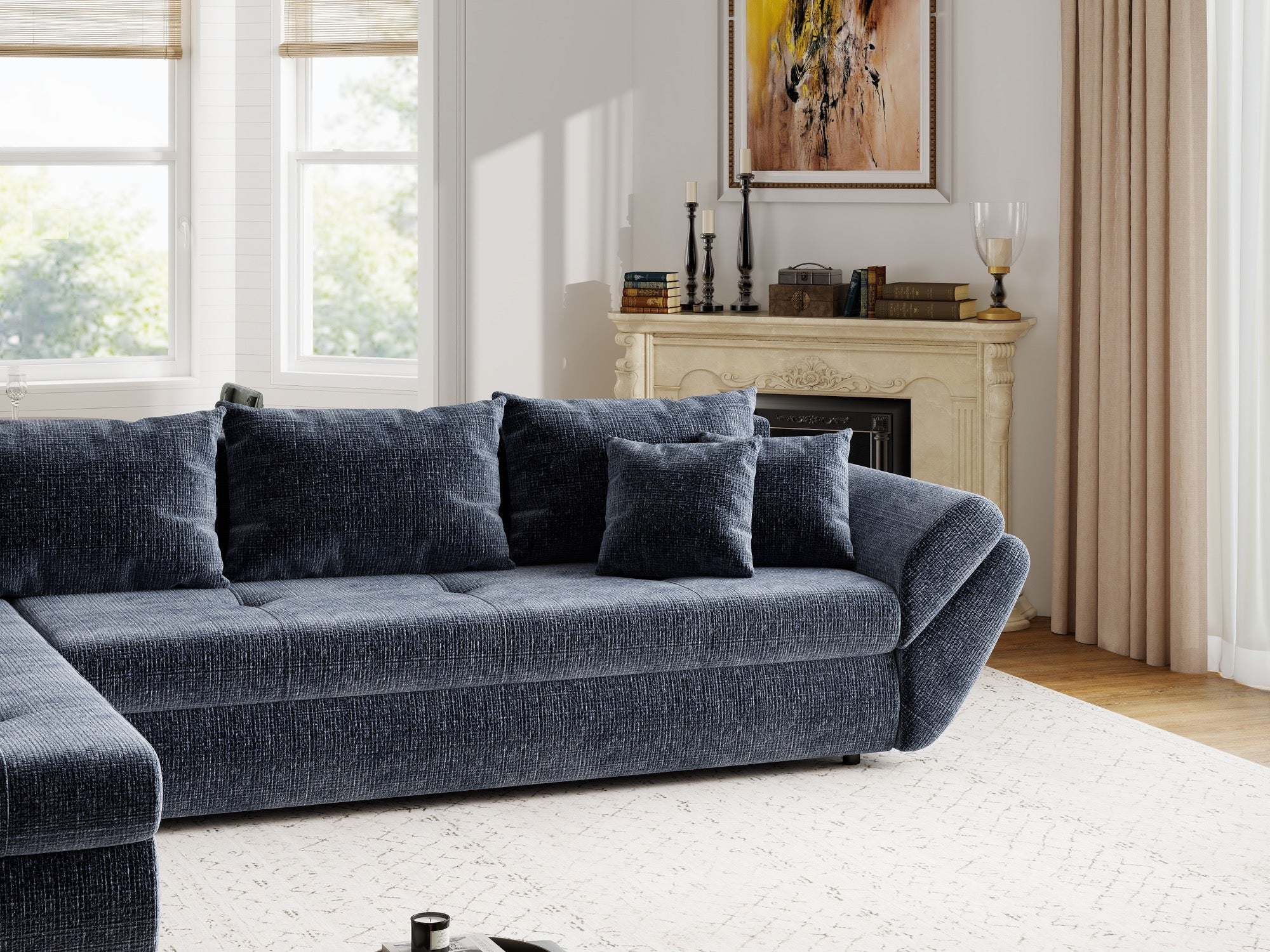 Loana XL Cremona Albastru