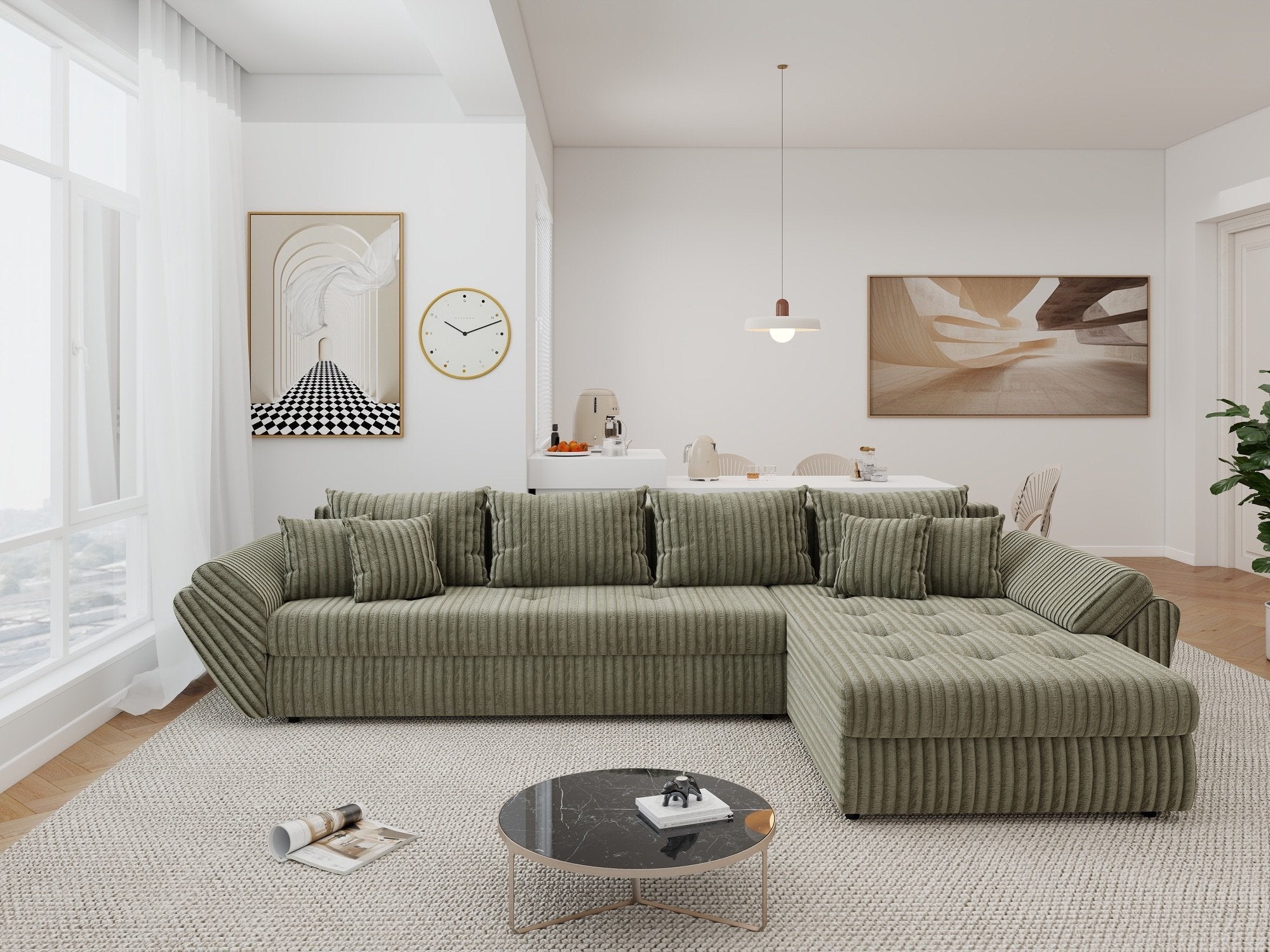 Loana XL Tilia Verde Olive II