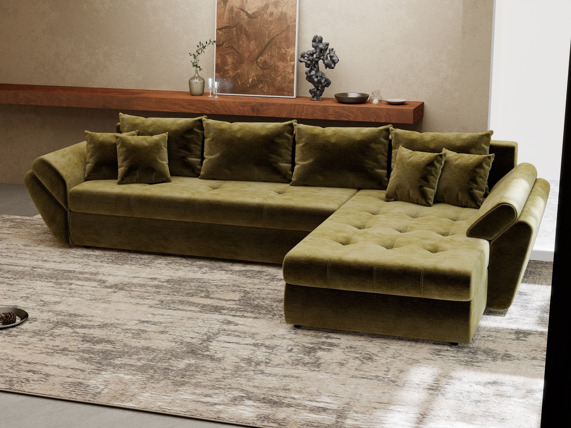 Loana XL Monolith Verde Olive II