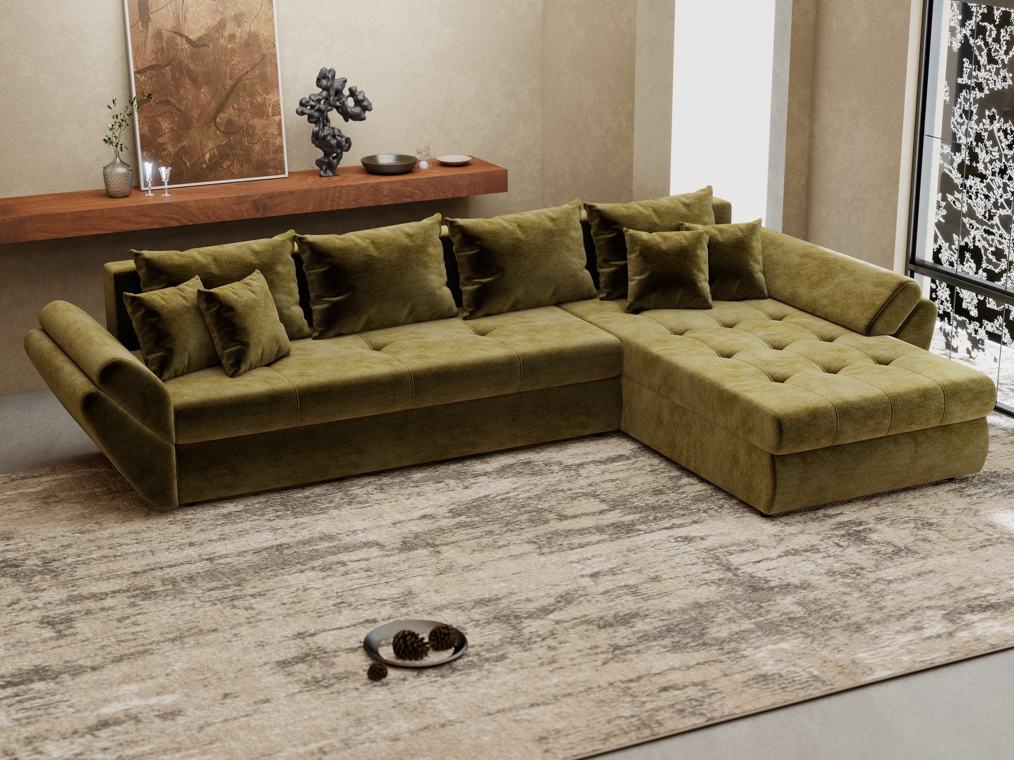 Loana XL Monolith Verde Olive II