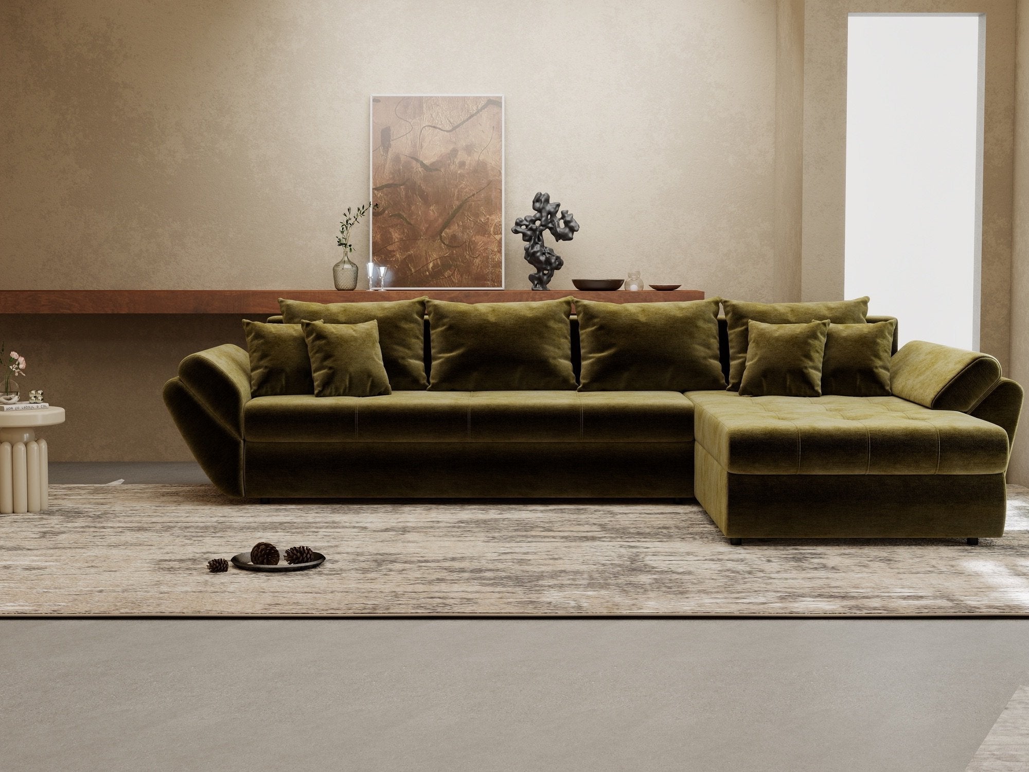 Loana XL Monolith Verde Olive II