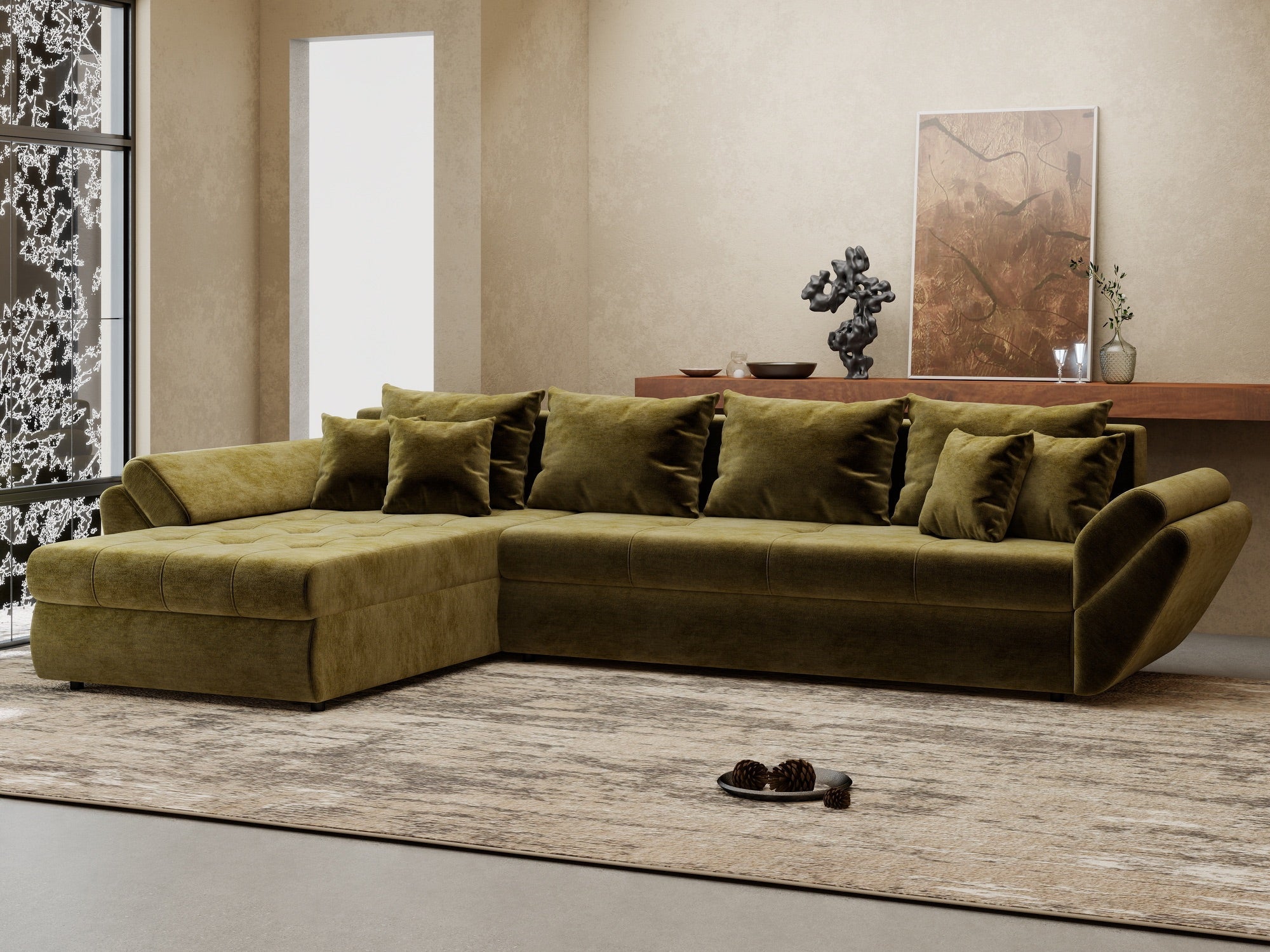 Loana XL Monolith Verde Olive