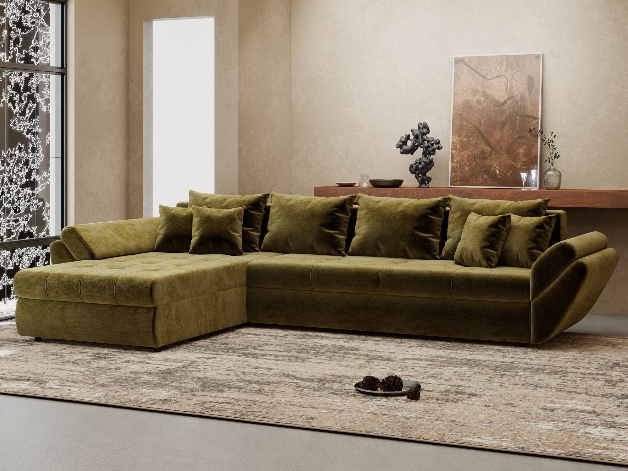 Loana XL Monolith Verde Olive