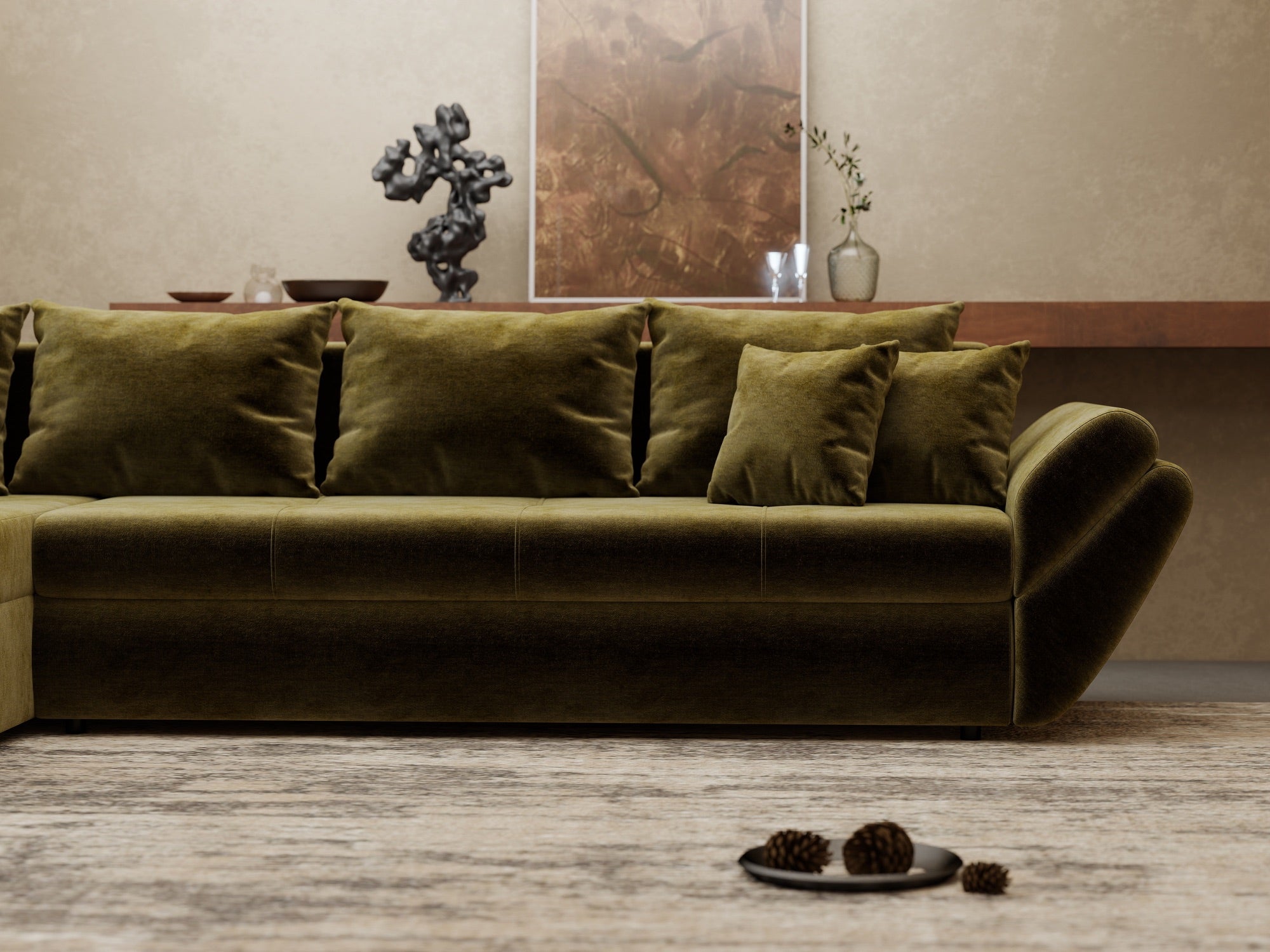 Loana XL Monolith Verde Olive
