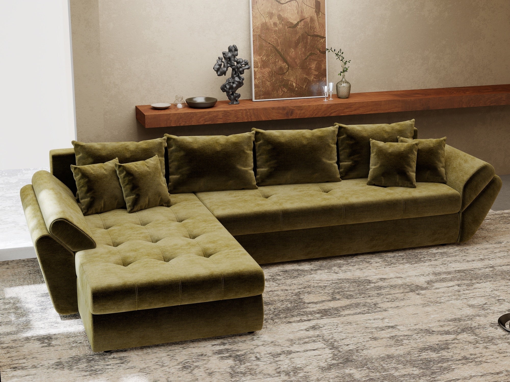 Loana XL Monolith Verde Olive