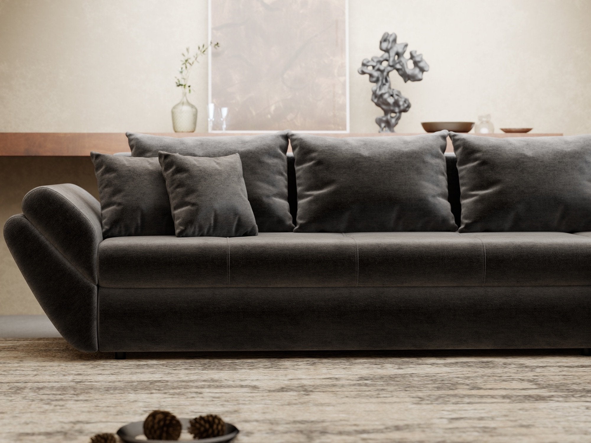 Loana XL Monolith Gri Antracit II