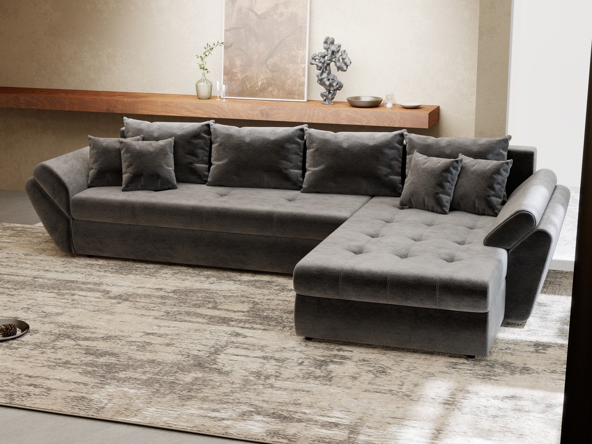 Loana XL Monolith Gri Antracit II