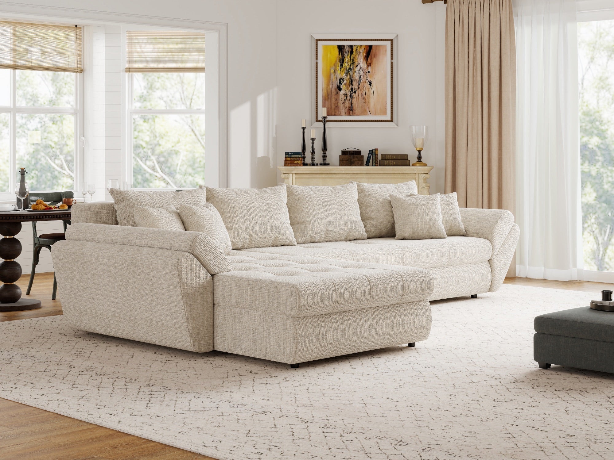 Loana XL Cremona Gri Deschis